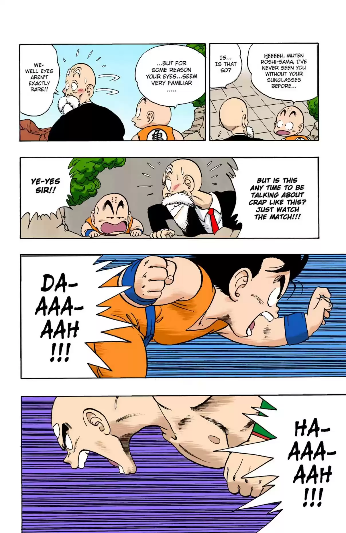 Dragon Ball Digital Colored Comics Vol. 11 Ch. 130 The Fist of the Sun