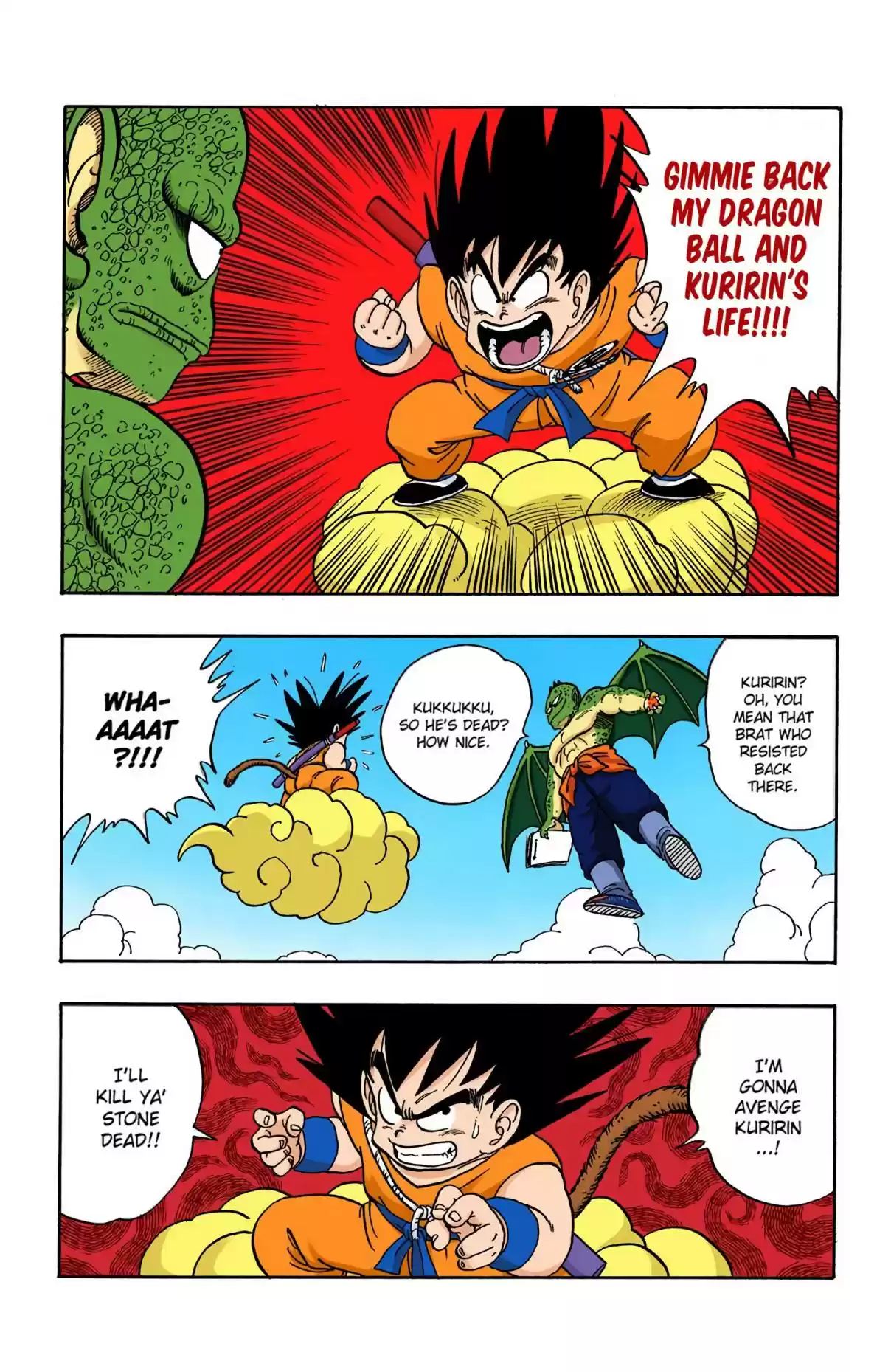 Dragon Ball Digital Colored Comics Vol. 12 Ch. 136 Target