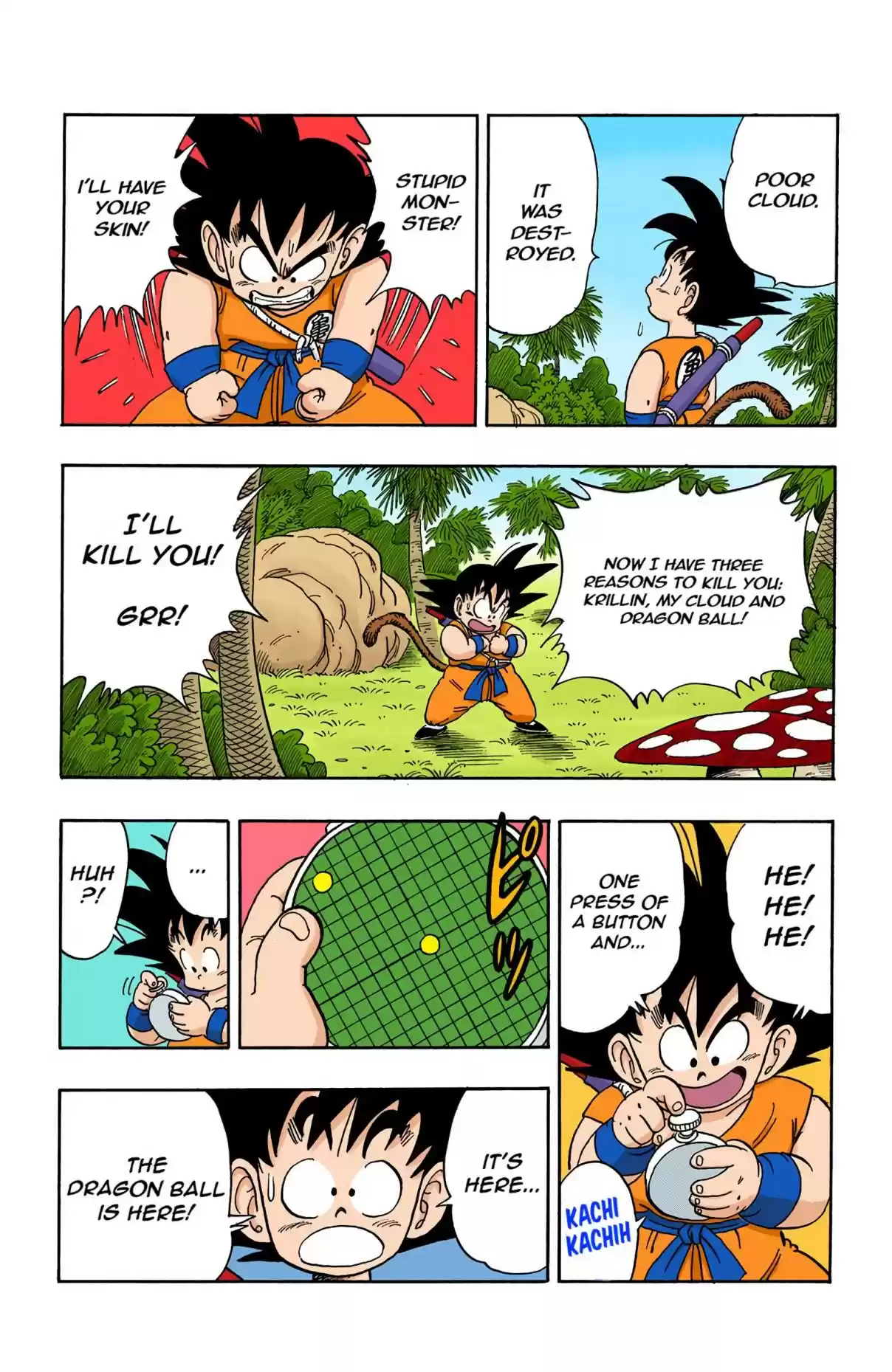 Dragon Ball Digital Colored Comics Vol. 12 Ch. 138 The Weirdo with the Ball