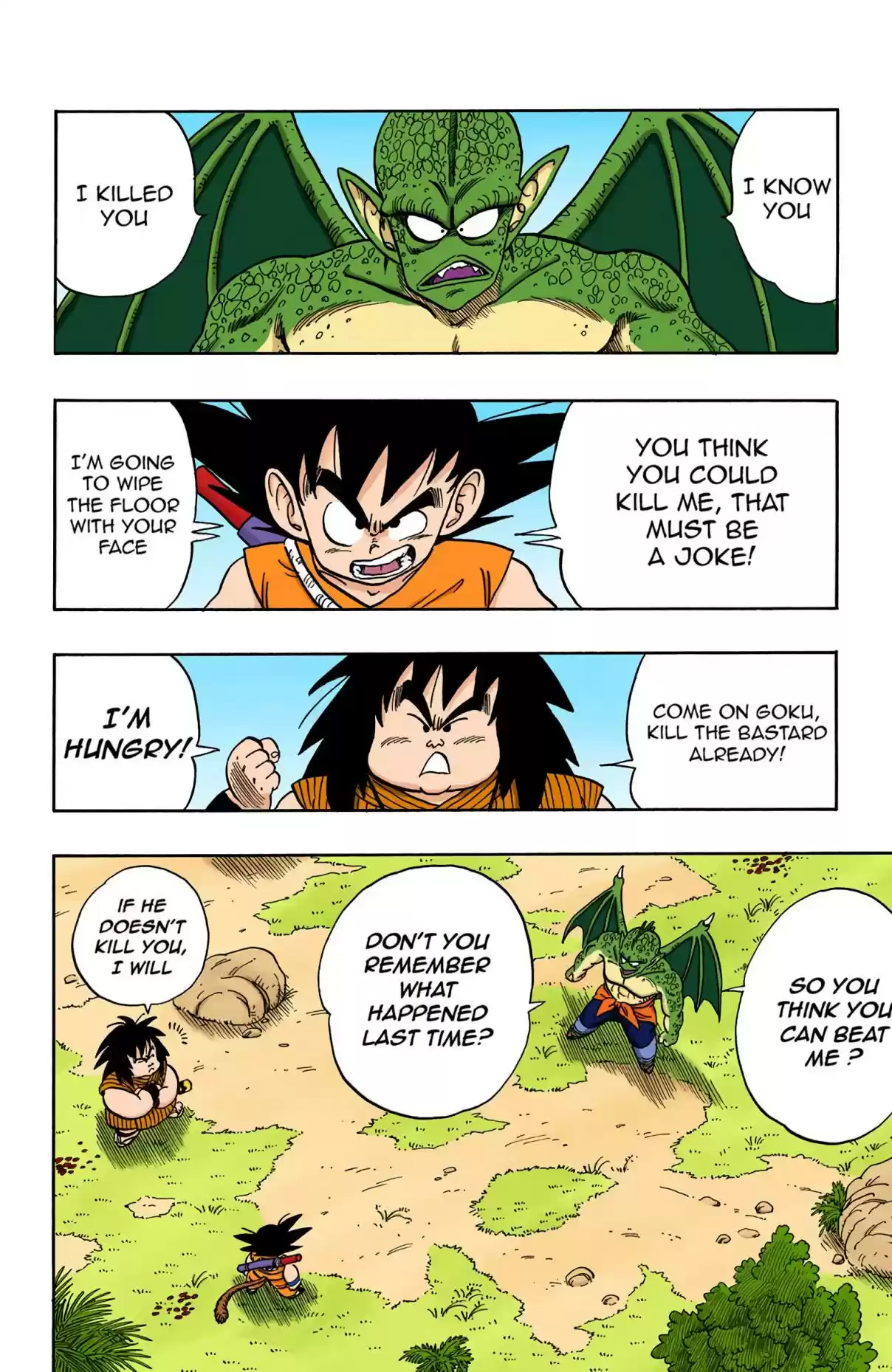 Dragon Ball Digital Colored Comics Vol. 12 Ch. 141 Goku vs. Tambourine