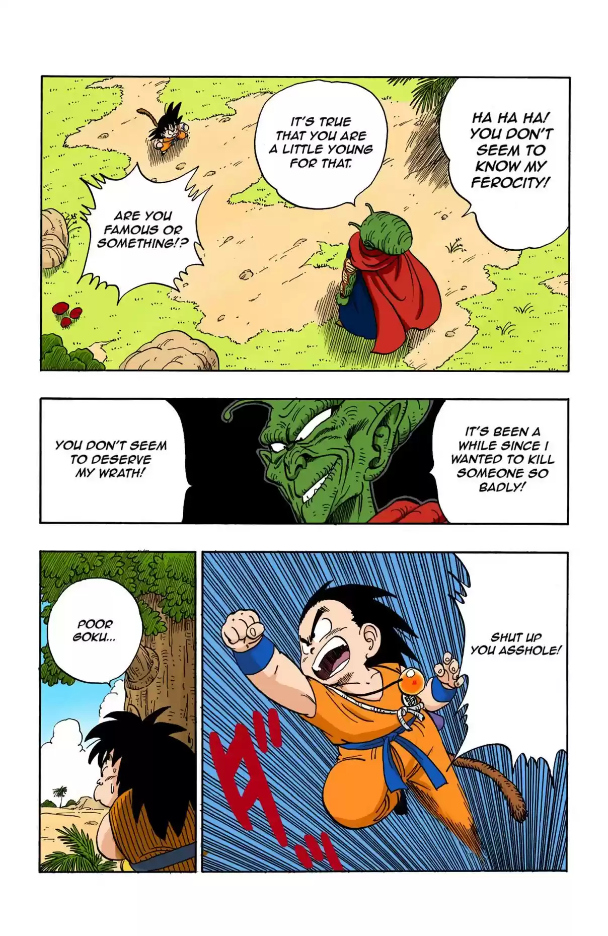 Dragon Ball Digital Colored Comics Vol. 12 Ch. 142 Piccolo Descends!