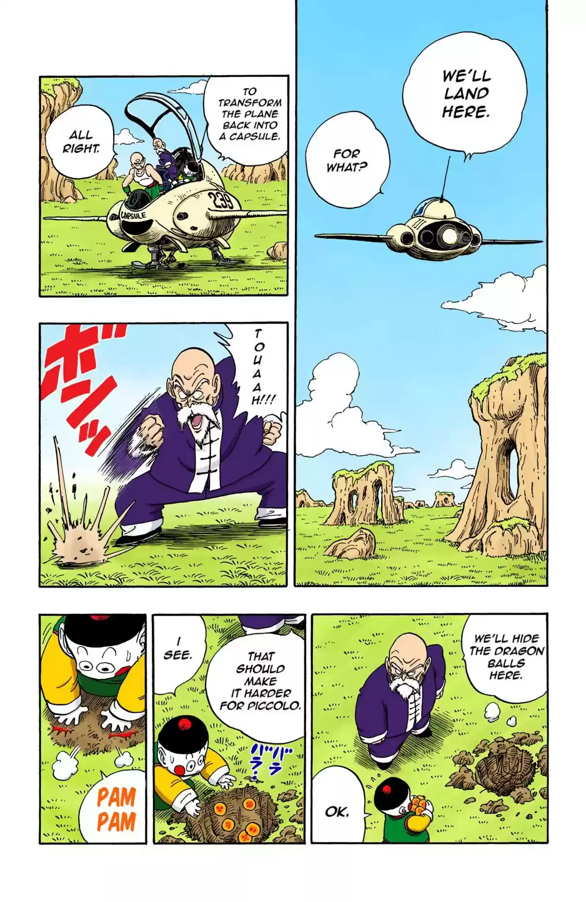 Dragon Ball Digital Colored Comics Vol. 12 Ch. 145 The Muten Rōshi's Decision