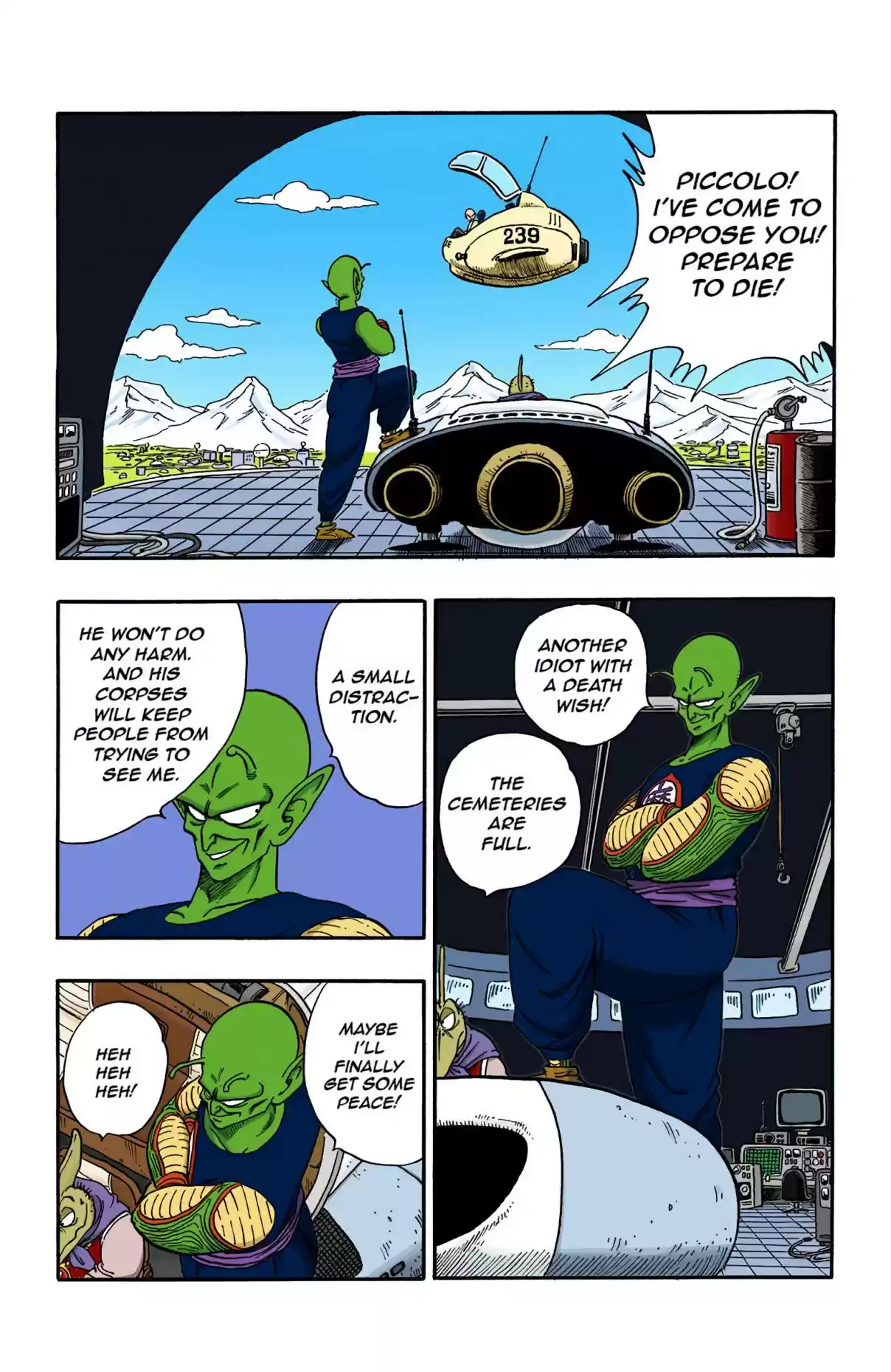 Dragon Ball Digital Colored Comics Vol. 13 Ch. 153 Tenshinhan's Decision!!
