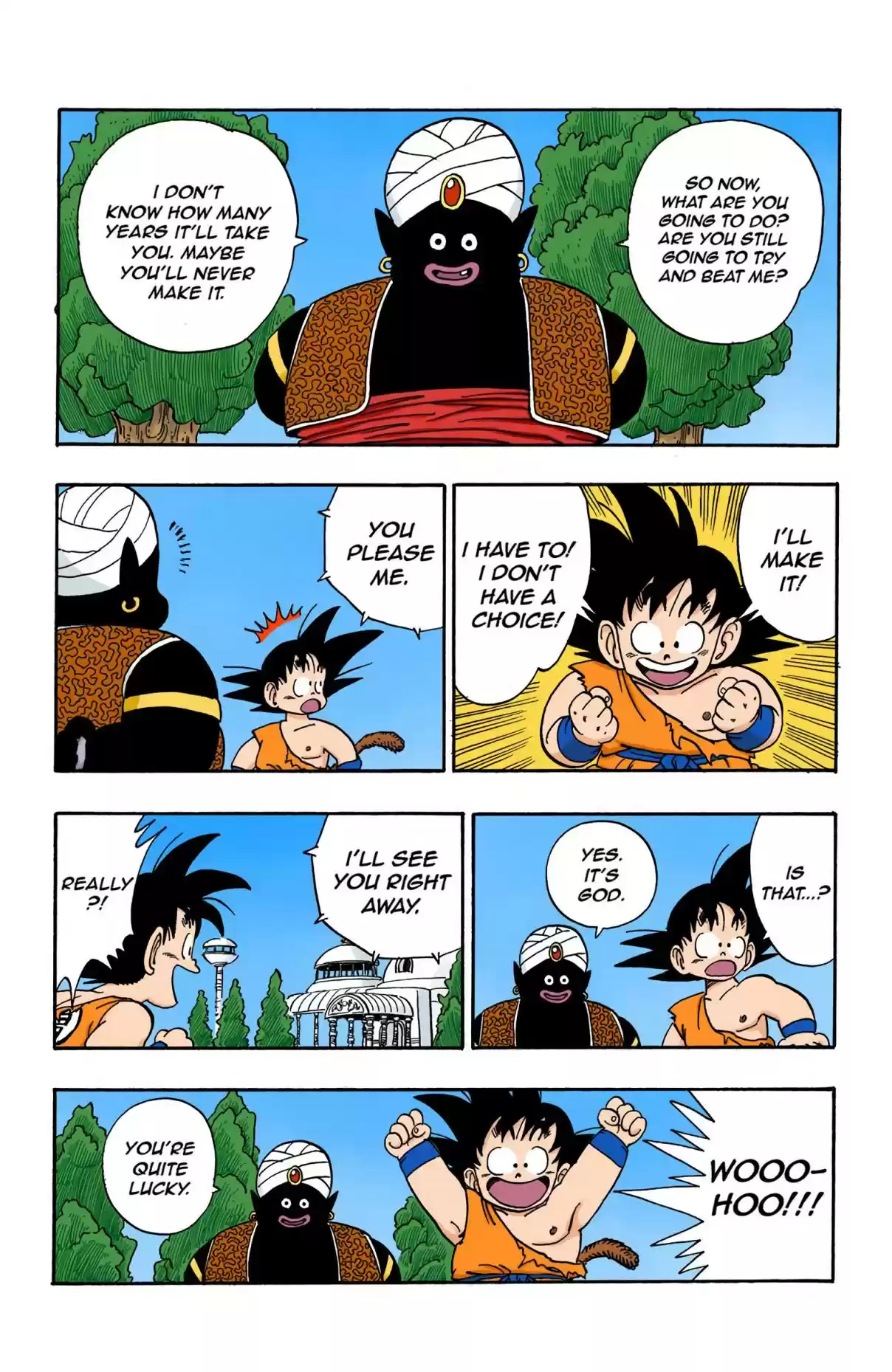 Dragon Ball Digital Colored Comics Vol. 14 Ch. 164 Enter God