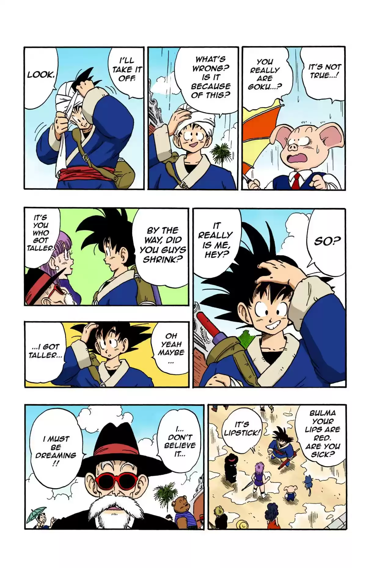 Dragon Ball Digital Colored Comics Vol. 14 Ch. 166 The Reunion