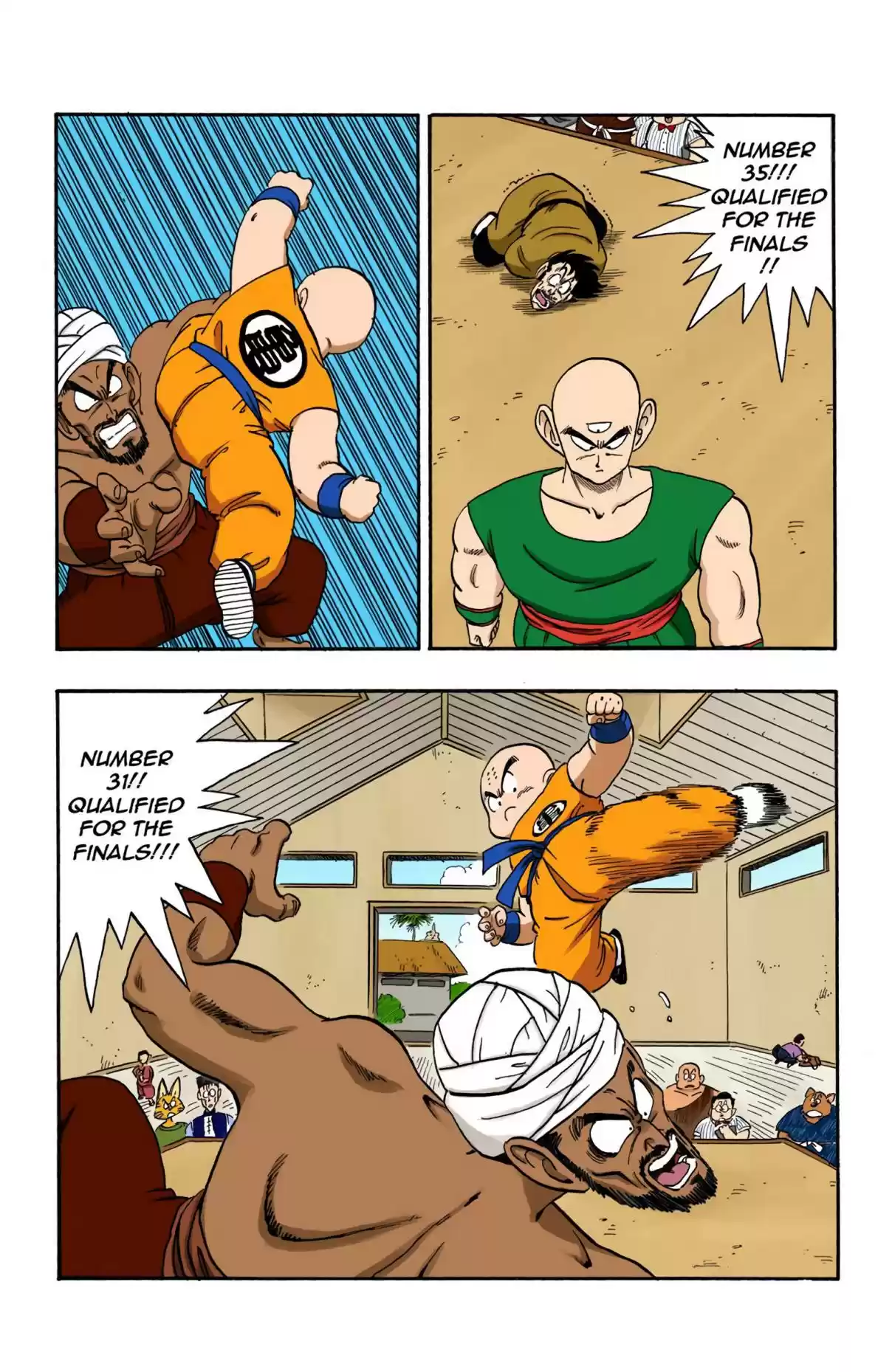 Dragon Ball Digital Colored Comics Vol. 14 Ch. 168 The 8 Finalists