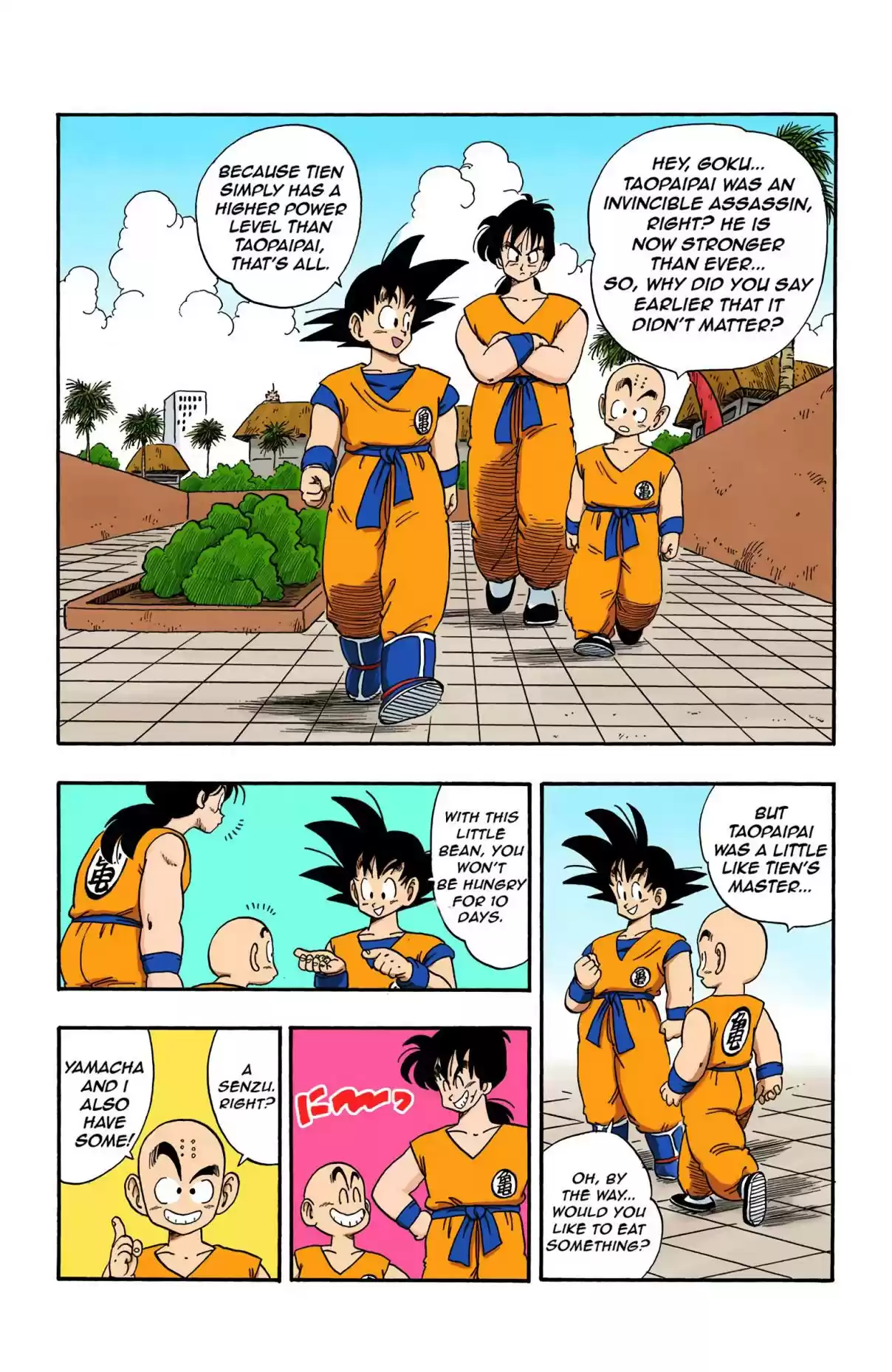 Dragon Ball Digital Colored Comics Vol. 14 Ch. 169 Tenshinhan vs Taopaipai