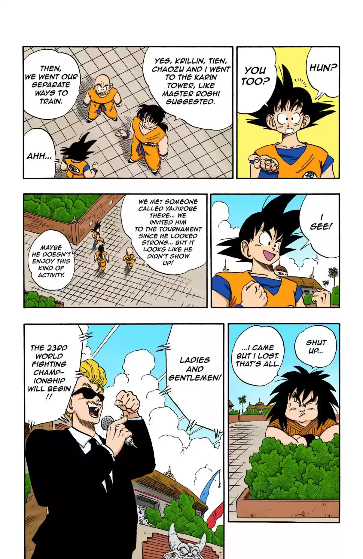 Dragon Ball Digital Colored Comics Vol. 14 Ch. 169 Tenshinhan vs Taopaipai