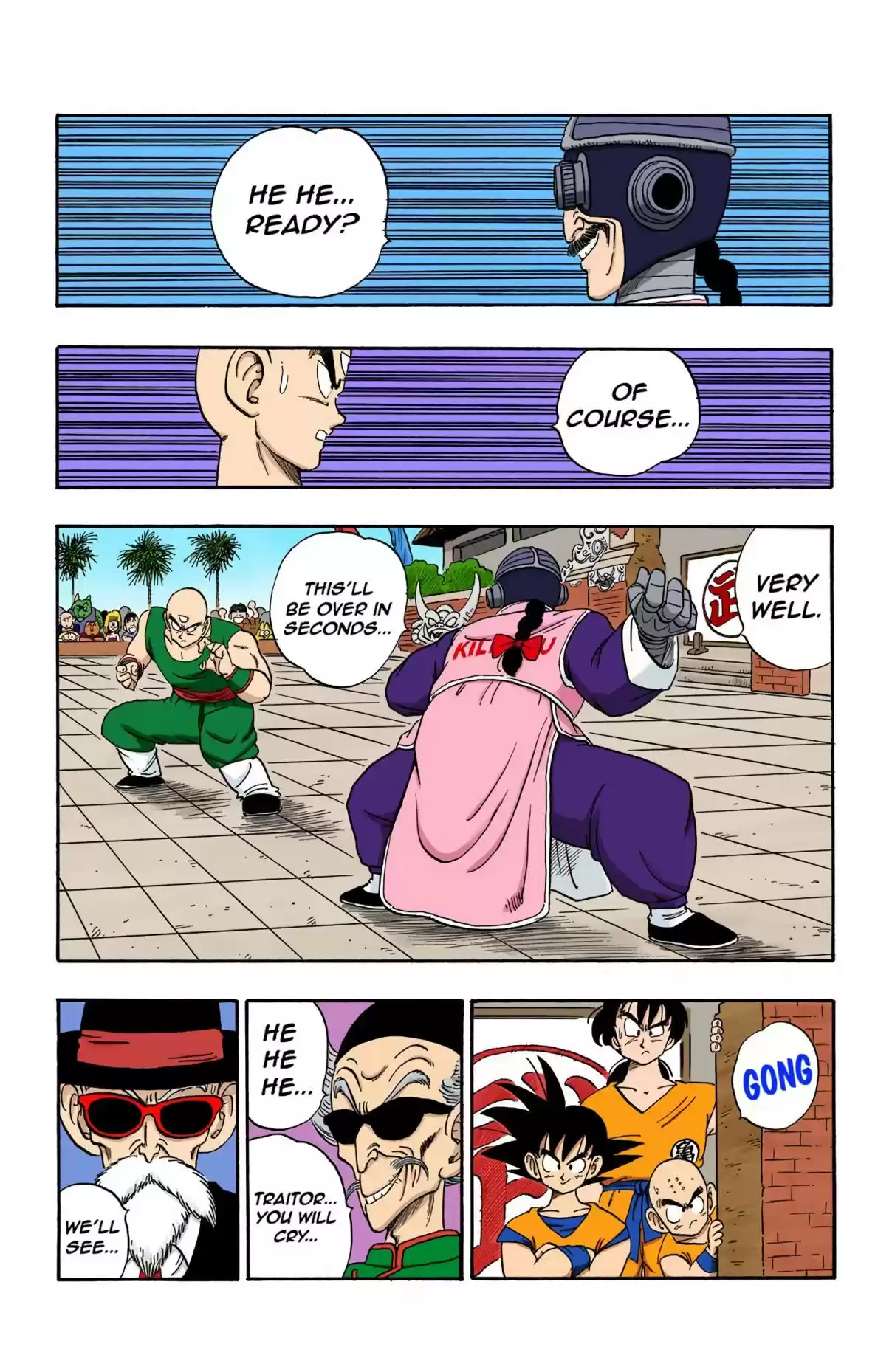 Dragon Ball Digital Colored Comics Vol. 14 Ch. 169 Tenshinhan vs Taopaipai