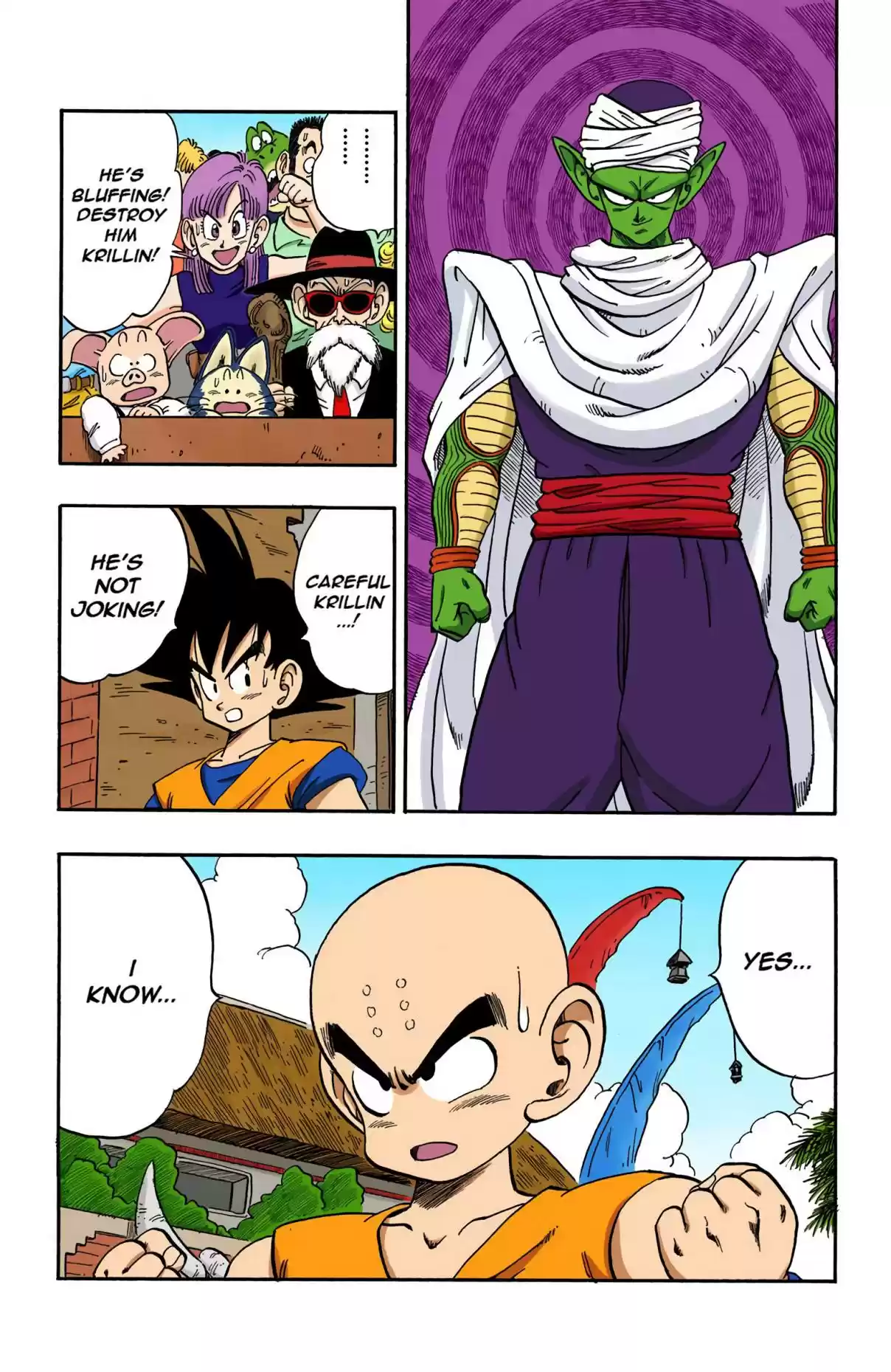 Dragon Ball Digital Colored Comics Vol. 15 Ch. 172 Kuririn vs. Demon Junior