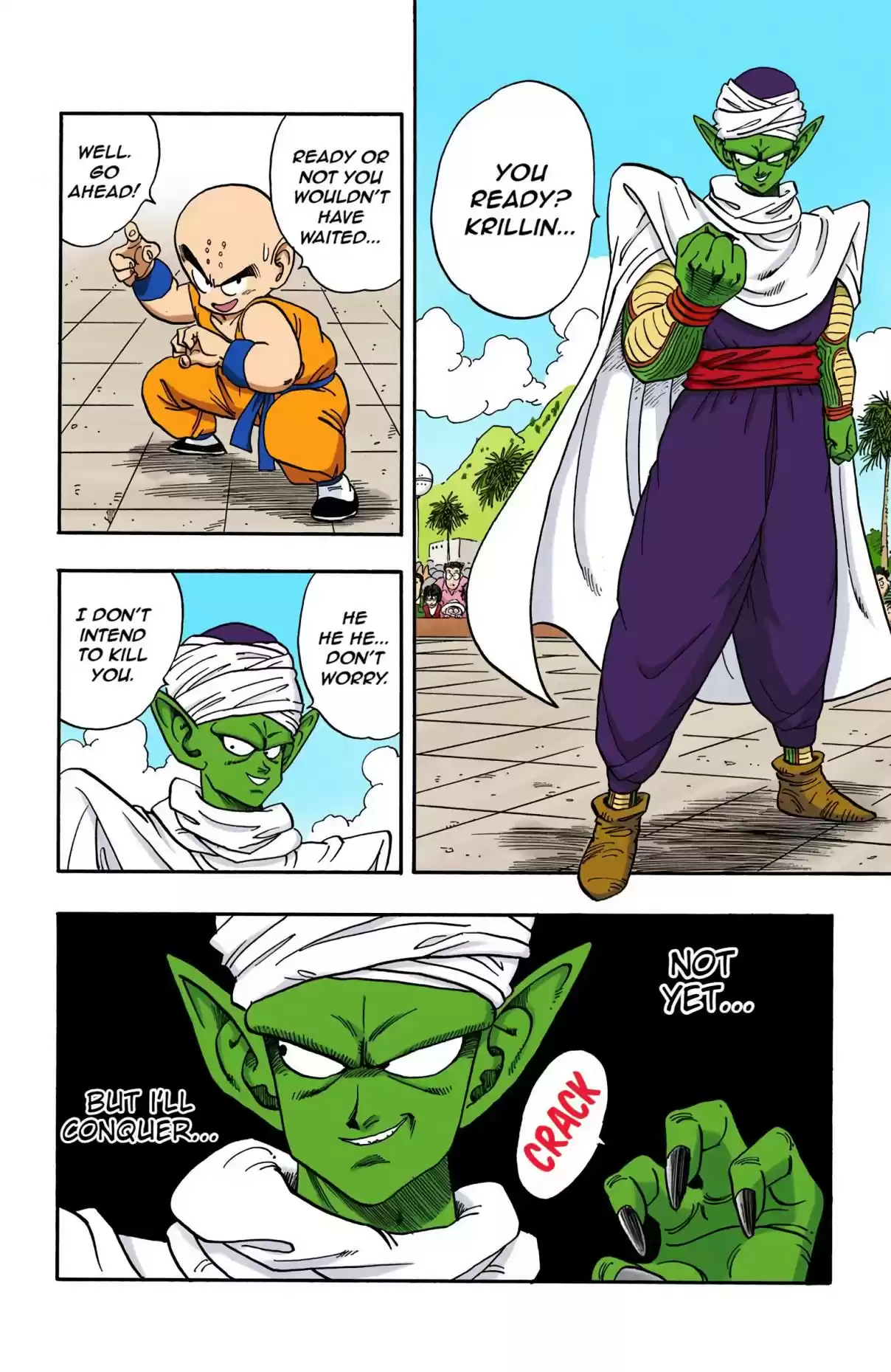 Dragon Ball Digital Colored Comics Vol. 15 Ch. 173 Kuririn vs. Demon Junior, Part 2