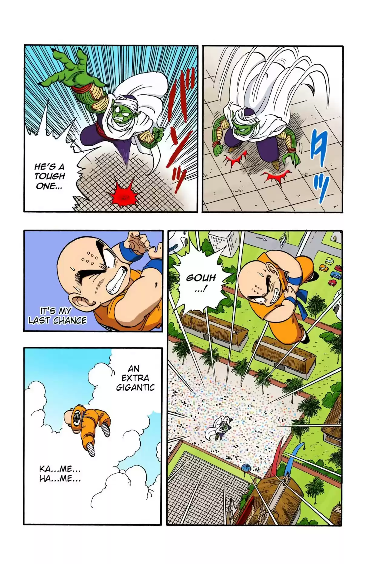 Dragon Ball Digital Colored Comics Vol. 15 Ch. 173 Kuririn vs. Demon Junior, Part 2