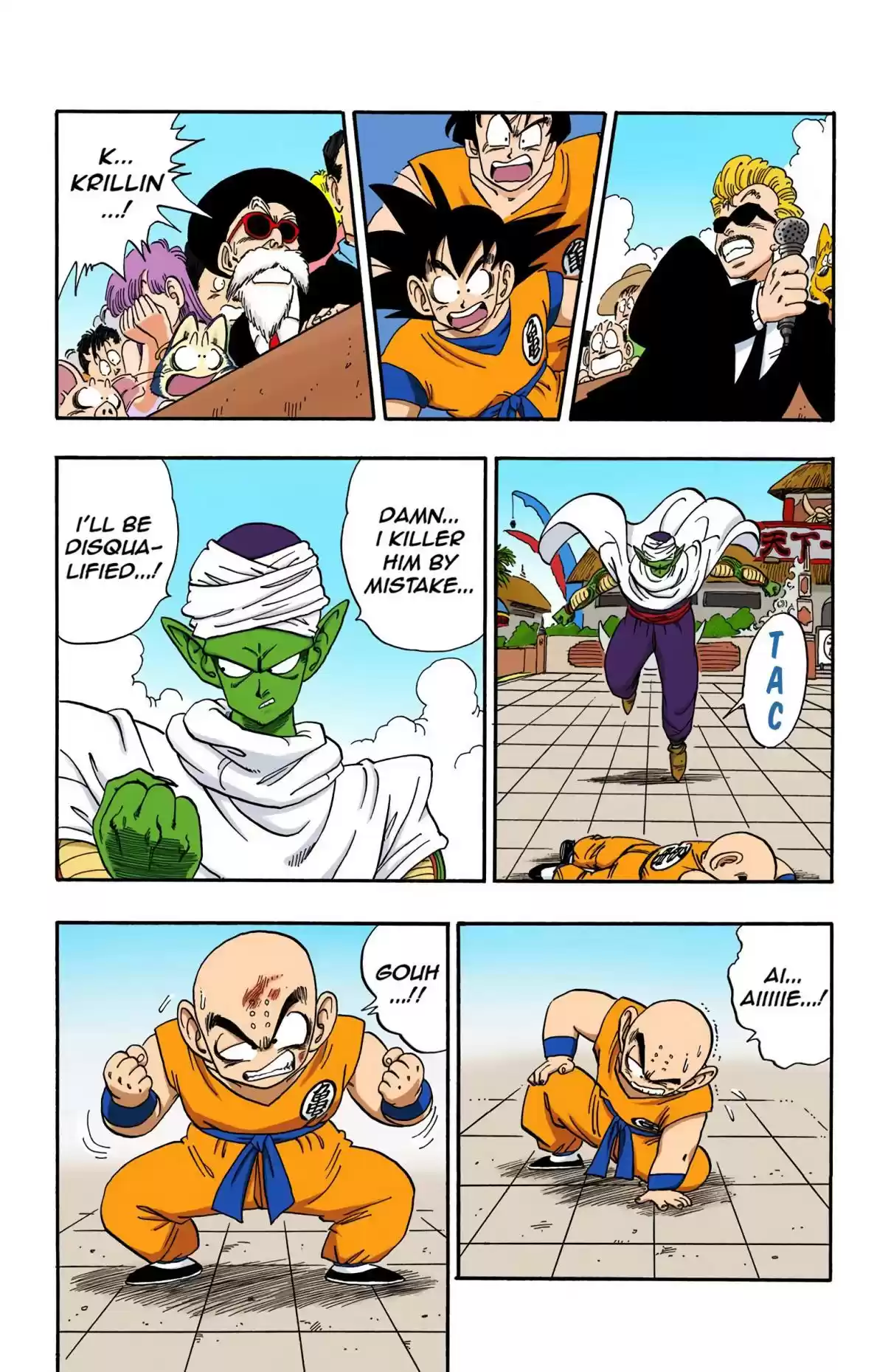 Dragon Ball Digital Colored Comics Vol. 15 Ch. 173 Kuririn vs. Demon Junior, Part 2