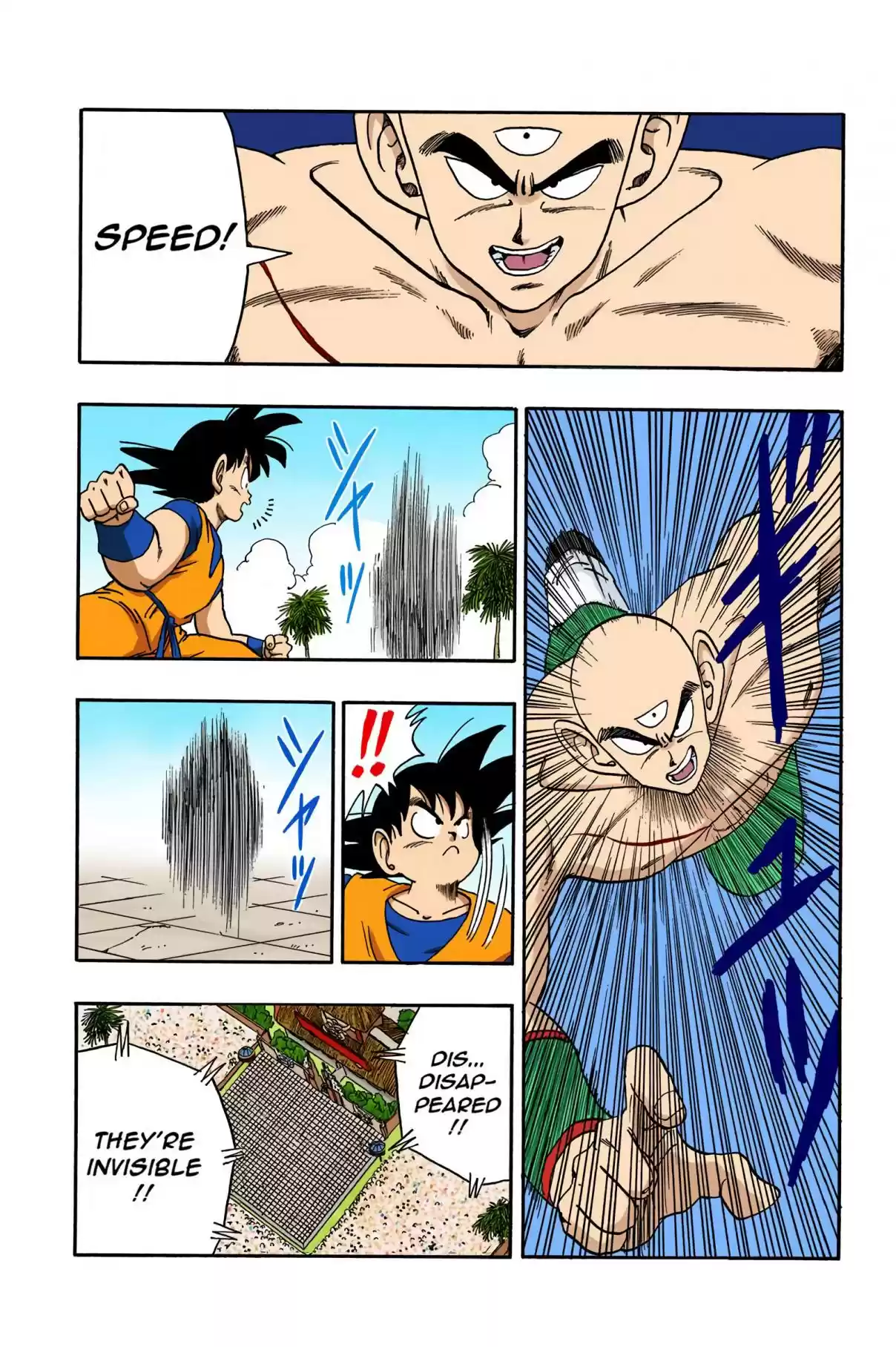 Dragon Ball Digital Colored Comics Vol. 15 Ch. 177 Goku vs. Tenshinhan, Part 2