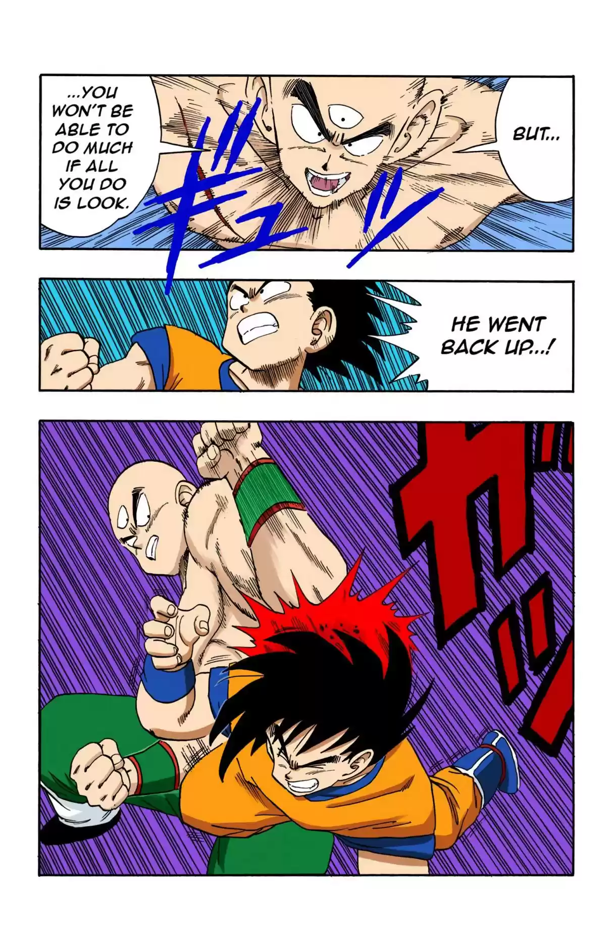 Dragon Ball Digital Colored Comics Vol. 15 Ch. 177 Goku vs. Tenshinhan, Part 2