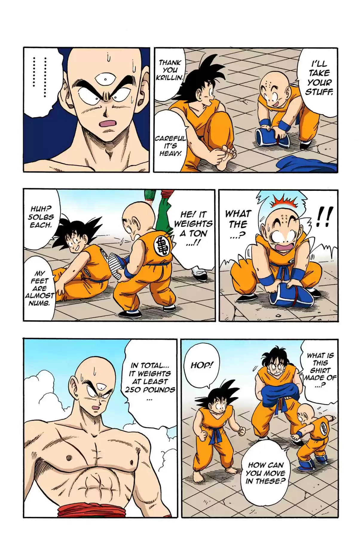 Dragon Ball Digital Colored Comics Vol. 15 Ch. 177 Goku vs. Tenshinhan, Part 2