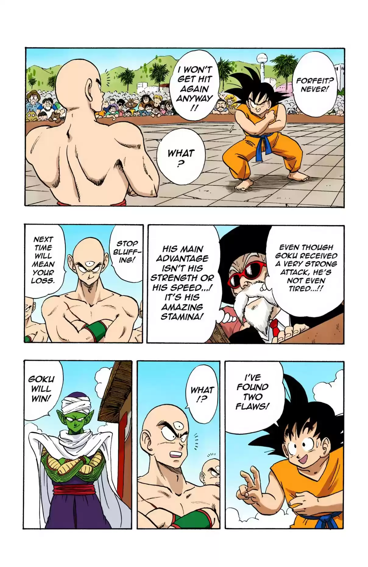 Dragon Ball Digital Colored Comics Vol. 15 Ch. 178 Tenshinhan's Secret Move!