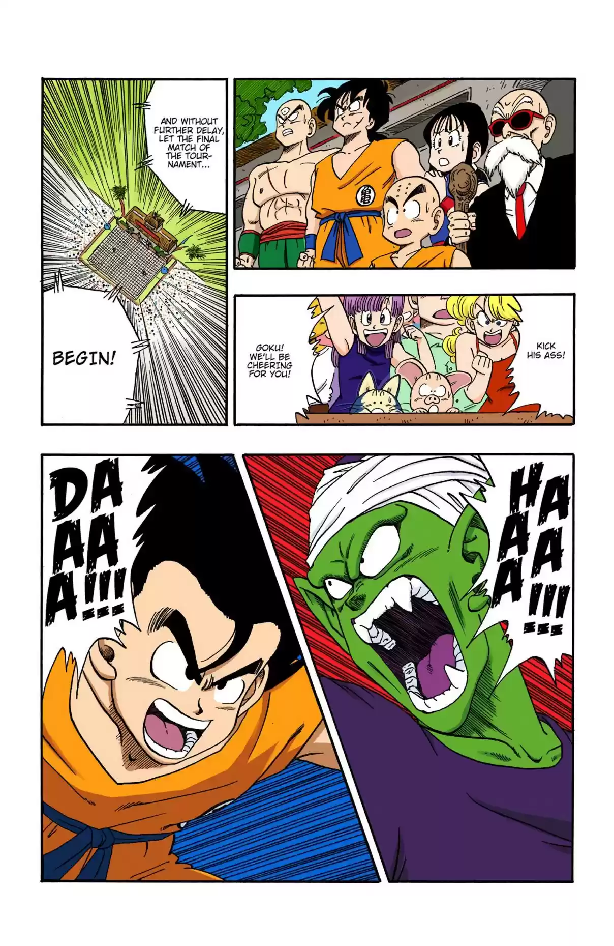 Dragon Ball Digital Colored Comics Vol. 15 Ch. 182 The Fated Showdown!