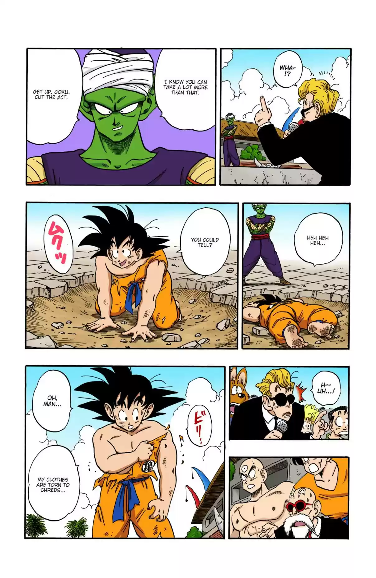 Dragon Ball Digital Colored Comics Vol. 16 Ch. 183 Testing the Waters
