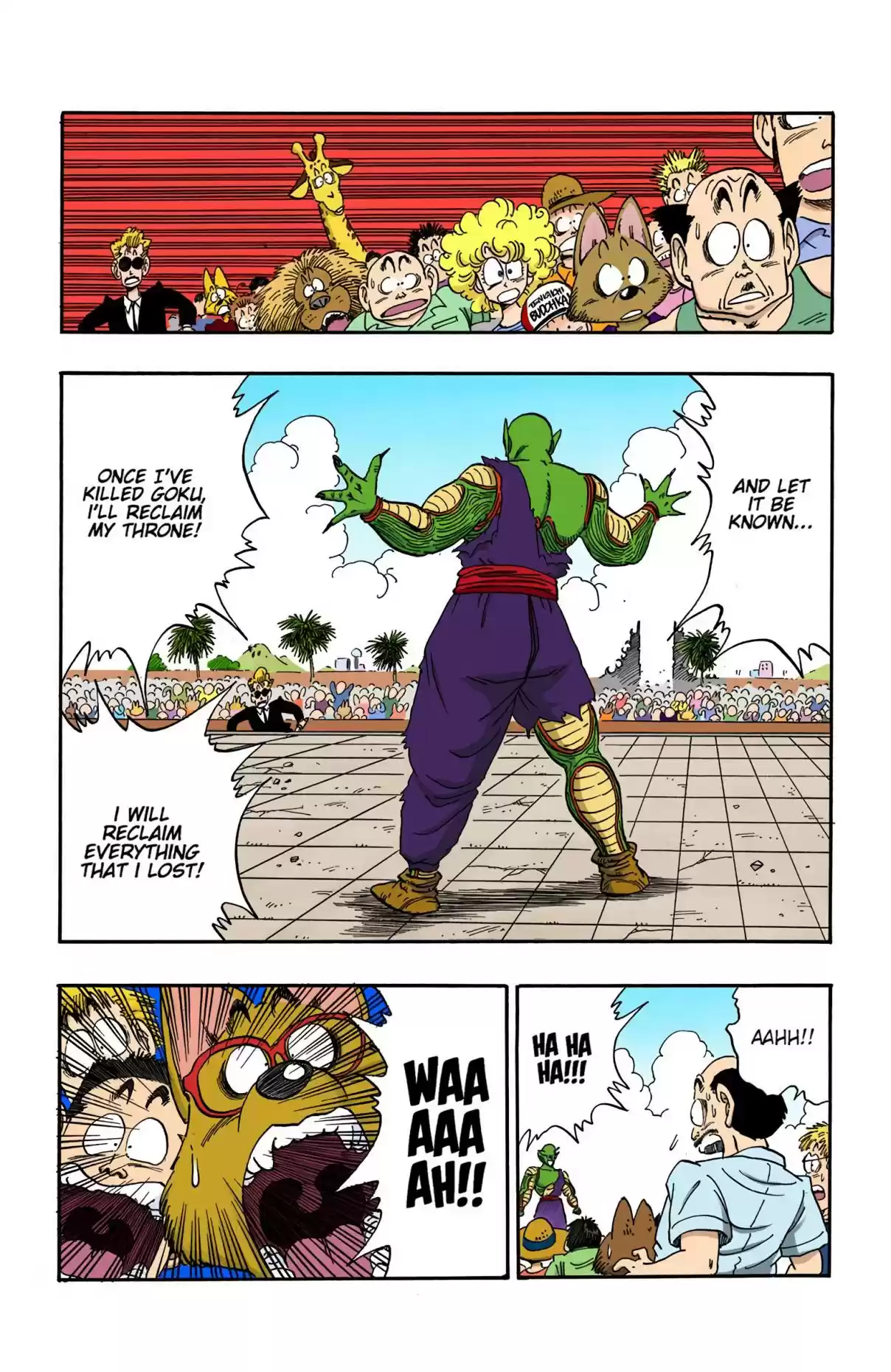 Dragon Ball Digital Colored Comics Vol. 16 Ch. 186 Panic at the Tenka'ichi Budōkai!