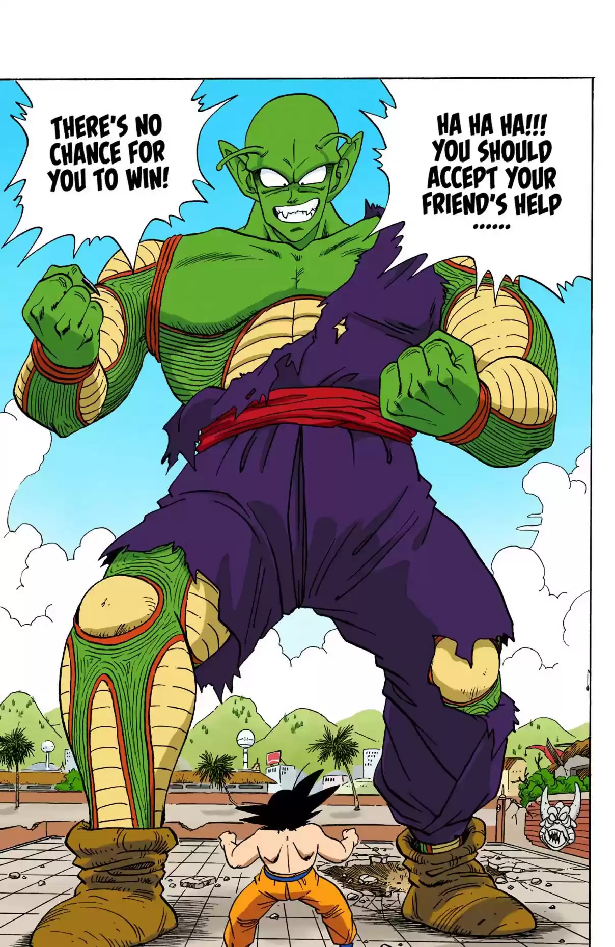Dragon Ball Digital Colored Comics Vol. 16 Ch. 187 Piccolo's Super Giantification Spell