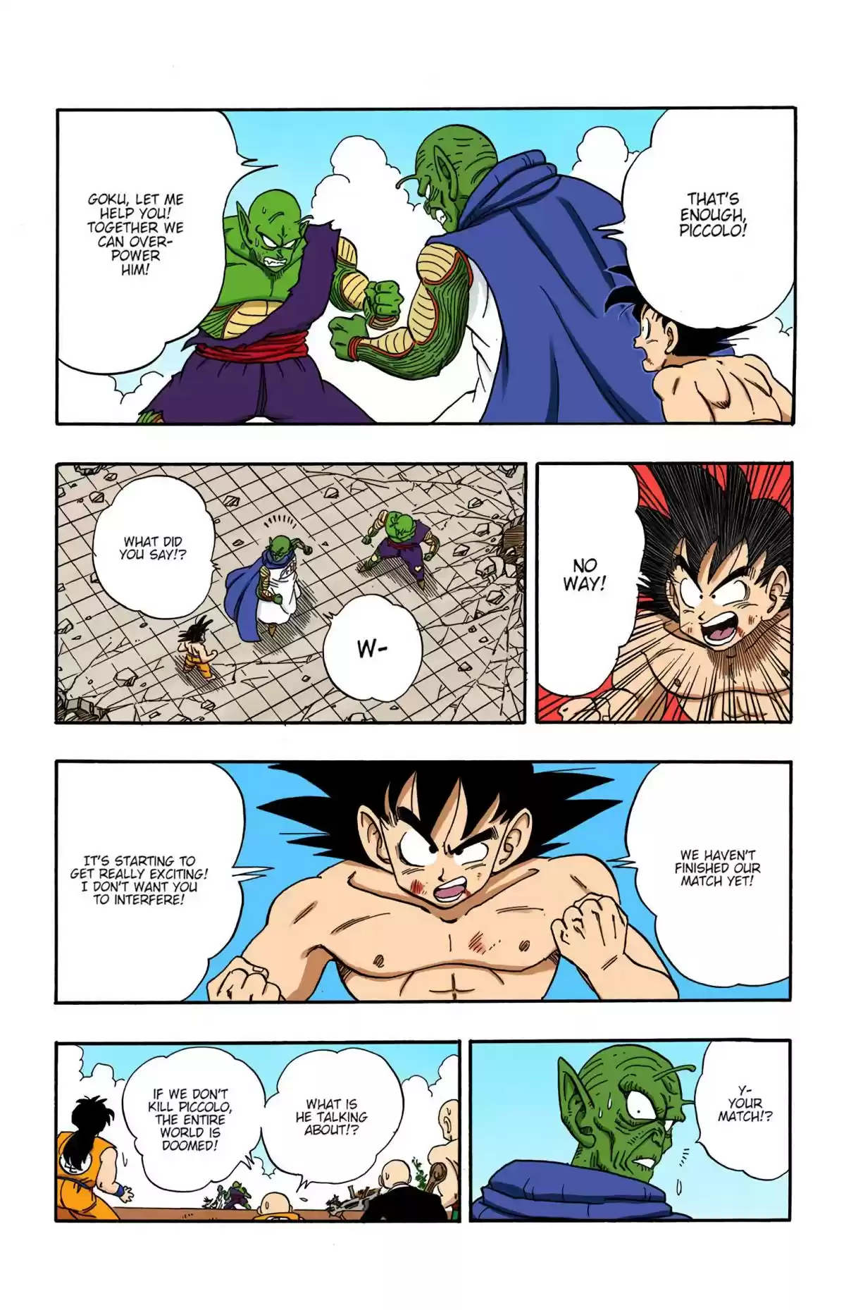 Dragon Ball Digital Colored Comics Vol. 16 Ch. 188 Goku's Fight