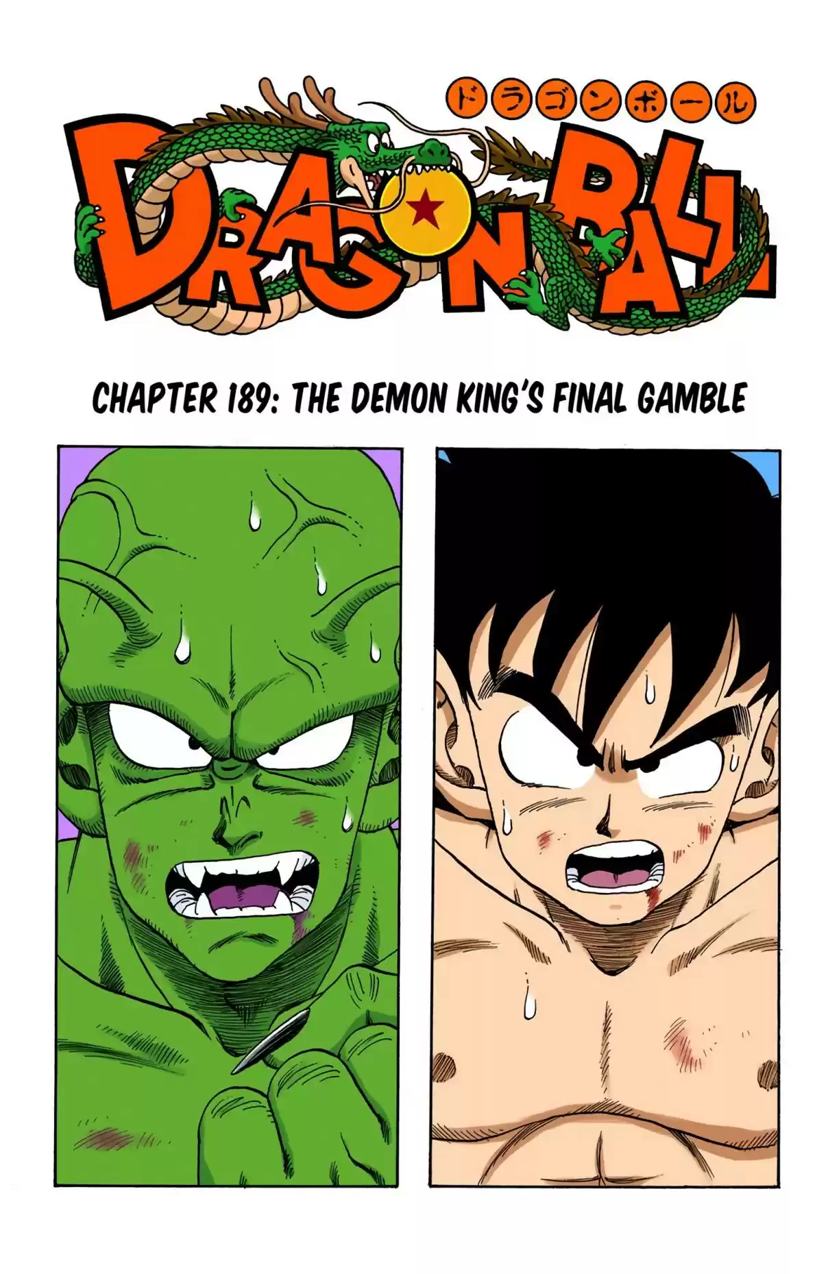 Dragon Ball Digital Colored Comics Vol. 16 Ch. 189 The Demon King's Final Gamble
