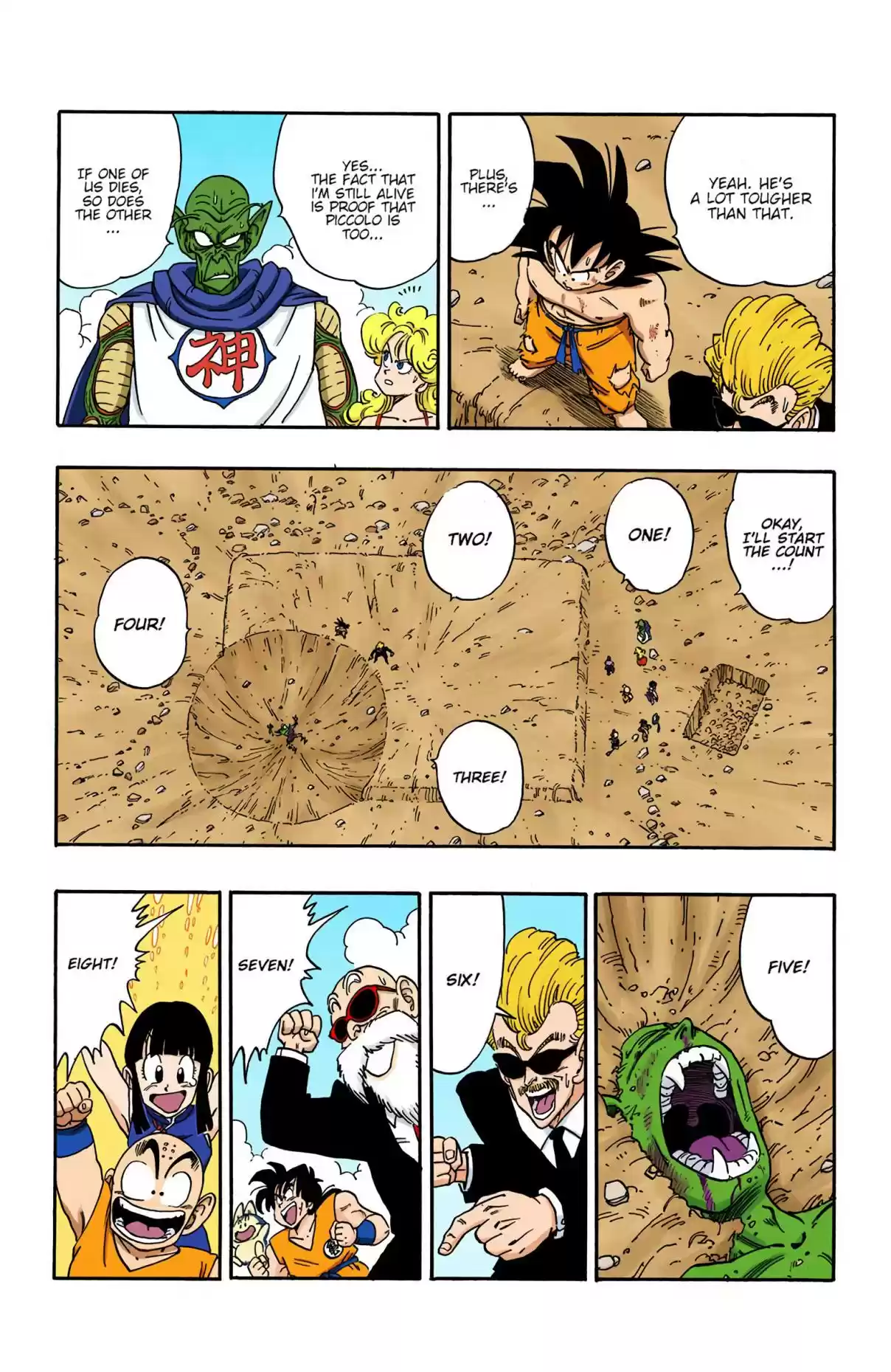 Dragon Ball Digital Colored Comics Vol. 16 Ch. 191 The 10 Count