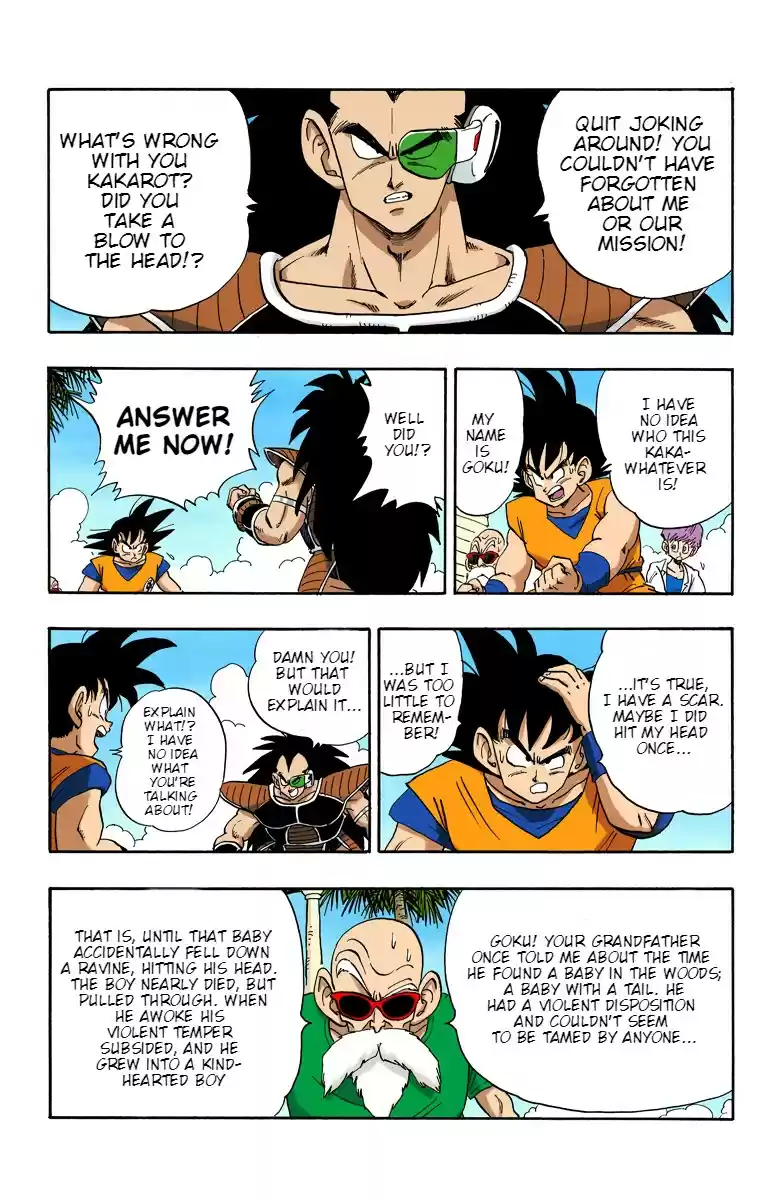 Dragon Ball Digital Colored Comics Vol. 17 Ch. 161 Tails of Future Not Quite Past