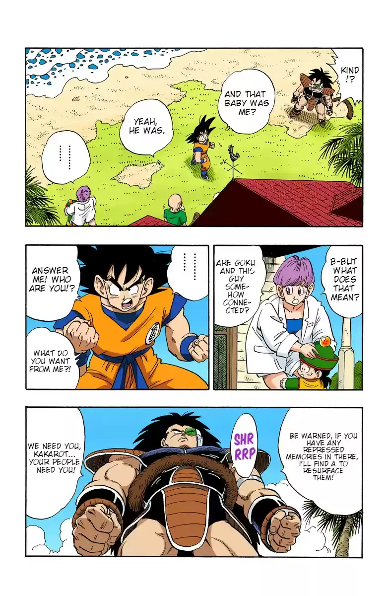 Dragon Ball Digital Colored Comics Vol. 17 Ch. 161 Tails of Future Not Quite Past