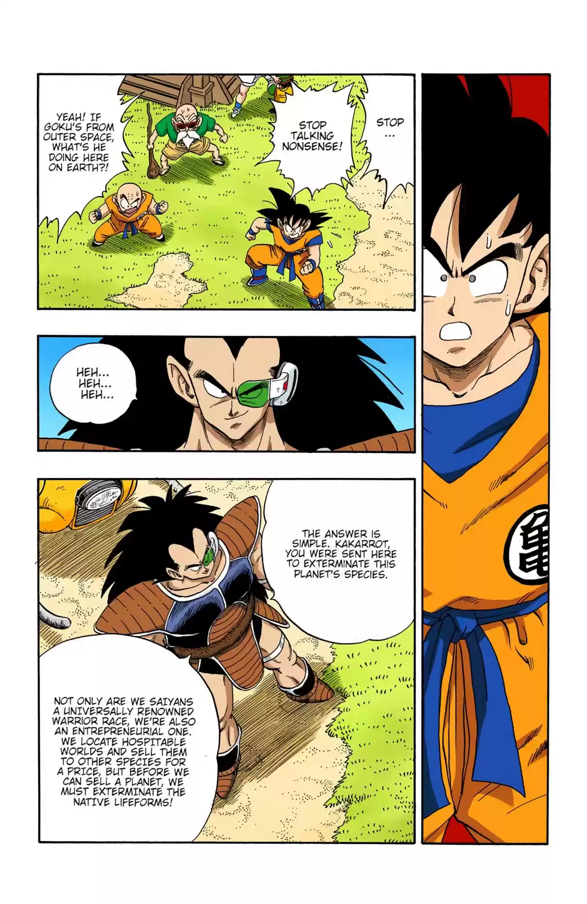 Dragon Ball Digital Colored Comics Vol. 17 Ch. 197 Tails of Future Not Quite Past