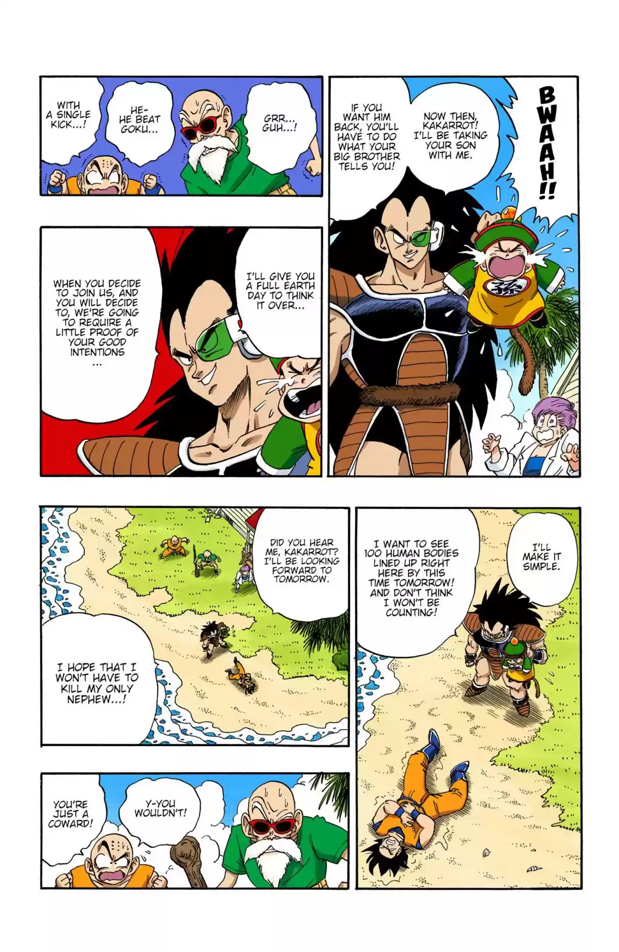 Dragon Ball Digital Colored Comics Vol. 17 Ch. 197 Tails of Future Not Quite Past