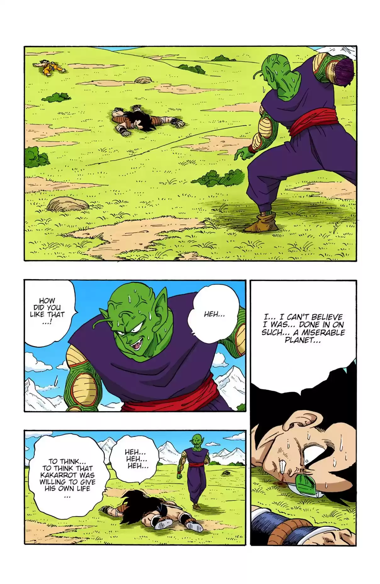 Dragon Ball Digital Colored Comics Vol. 17 Ch. 204 Sayonara, Goku