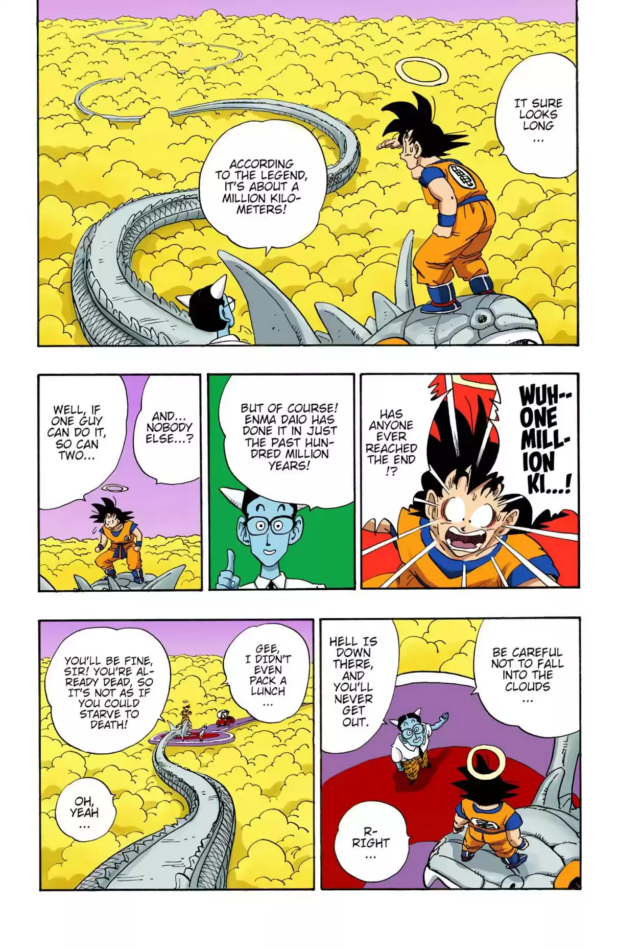 Dragon Ball Digital Colored Comics Vol. 17 Ch. 205 A Warrior in Hell