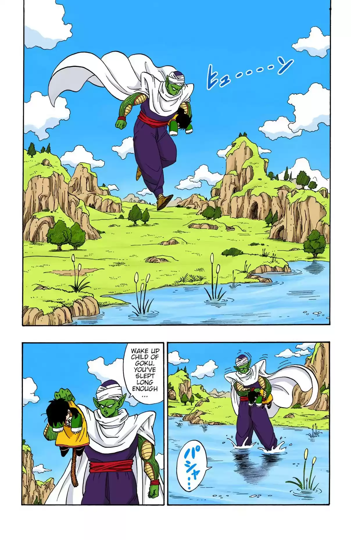 Dragon Ball Digital Colored Comics Vol. 17 Ch. 206 Gohan and Piccolo