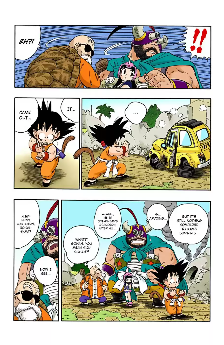 Dragon Ball Digital Colored Comics Vol. 2 Ch. 15 The Qi Xing Qiu, Found
