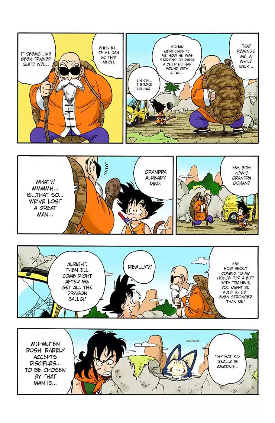 Dragon Ball Digital Colored Comics Vol. 2 Ch. 15 The Qi Xing Qiu, Found