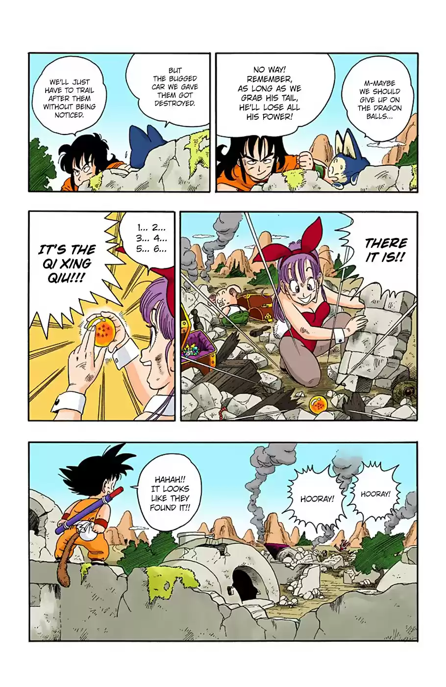 Dragon Ball Digital Colored Comics Vol. 2 Ch. 15 The Qi Xing Qiu, Found