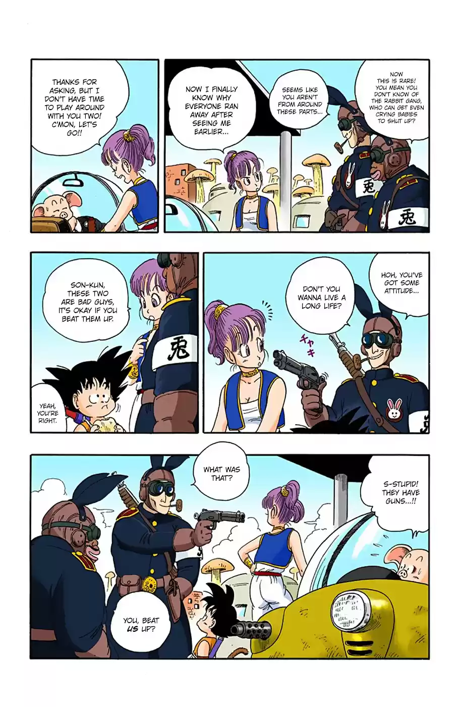 Dragon Ball Digital Colored Comics Vol. 2 Ch. 16 Rabbit Ears
