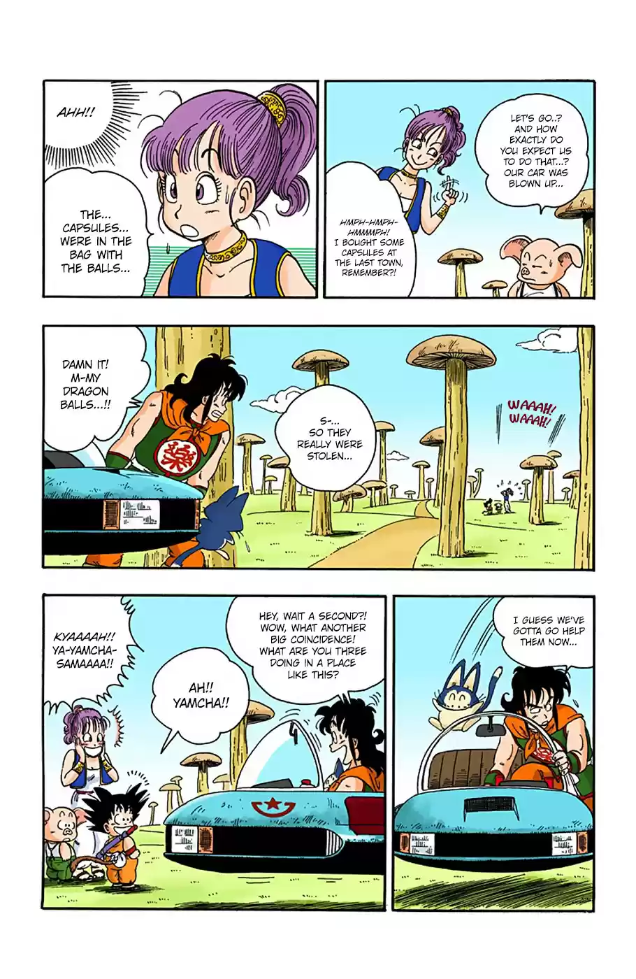 Dragon Ball Digital Colored Comics Vol. 2 Ch. 18 The Dragon Balls Are Stolen!!