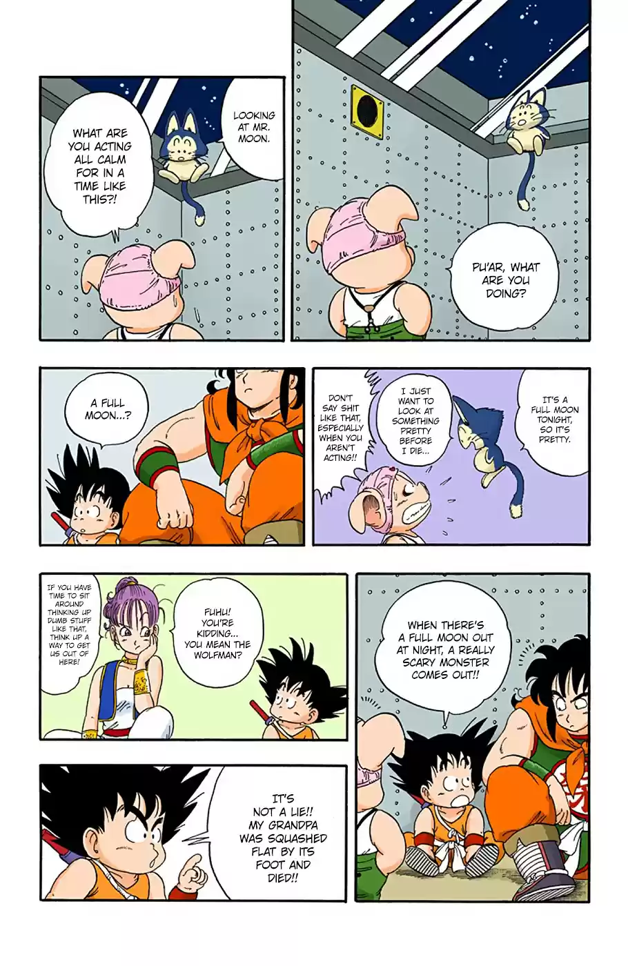 Dragon Ball Digital Colored Comics Vol. 2 Ch. 21 Full Moon