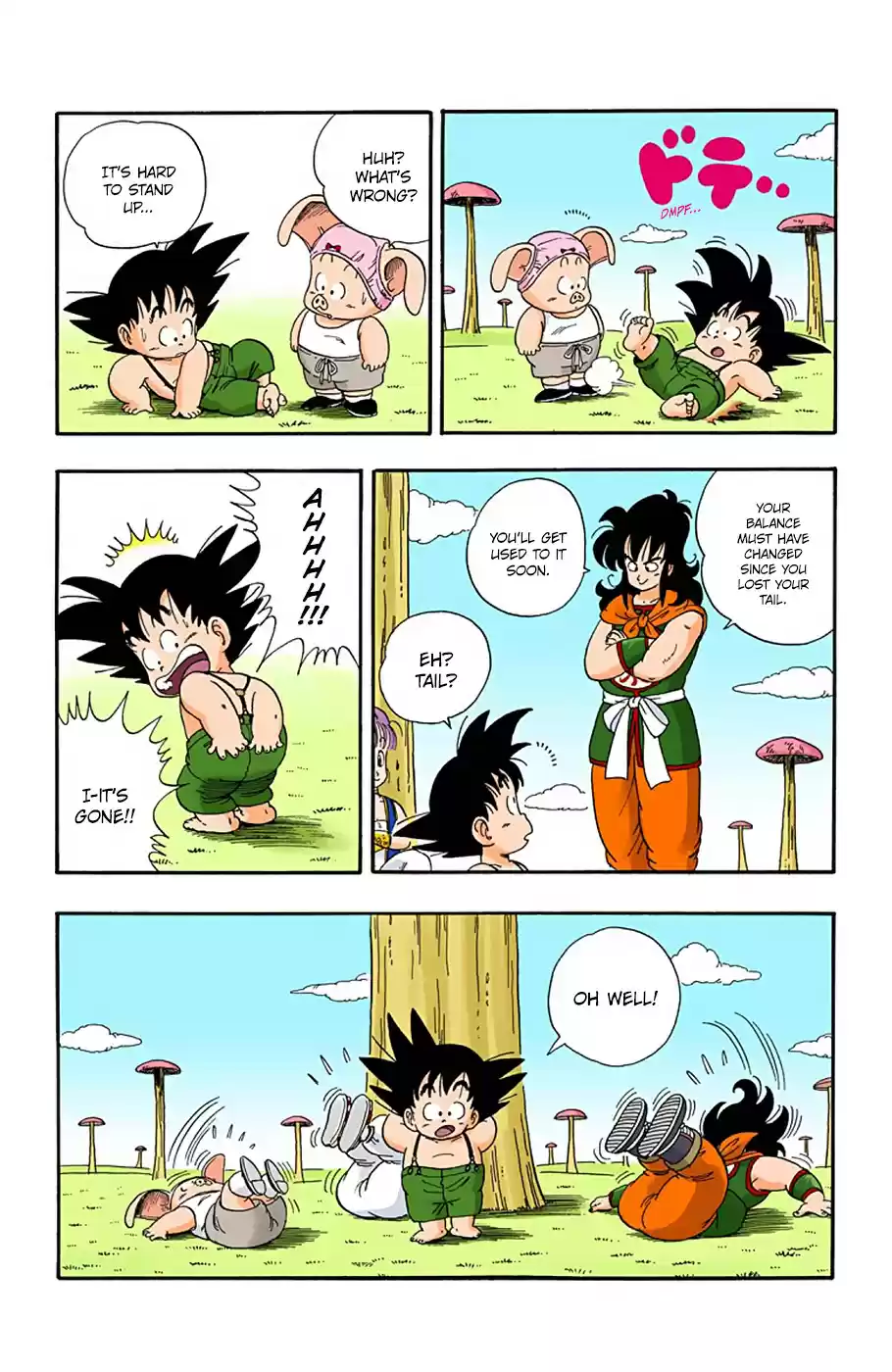 Dragon Ball Digital Colored Comics Vol. 2 Ch. 23 The Dragon Team Splits Up