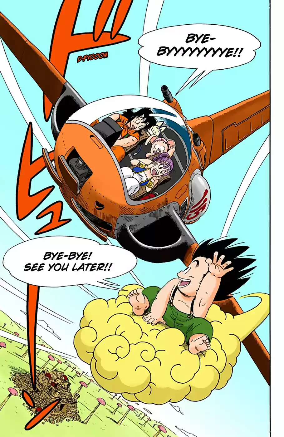 Dragon Ball Digital Colored Comics Vol. 2 Ch. 23 The Dragon Team Splits Up