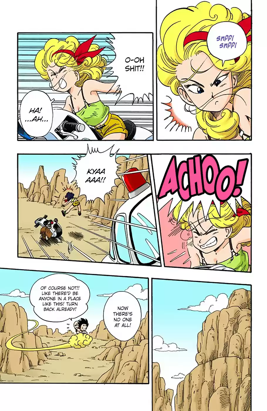 Dragon Ball Digital Colored Comics Vol. 2 Ch. 26 A Mysterious Girl