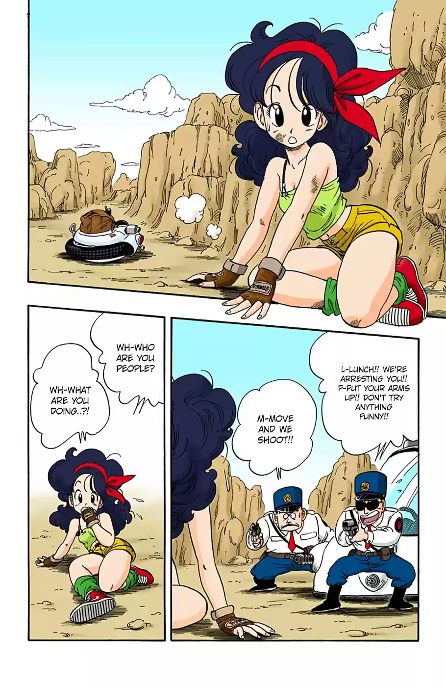 Dragon Ball Digital Colored Comics Vol. 2 Ch. 26 A Mysterious Girl