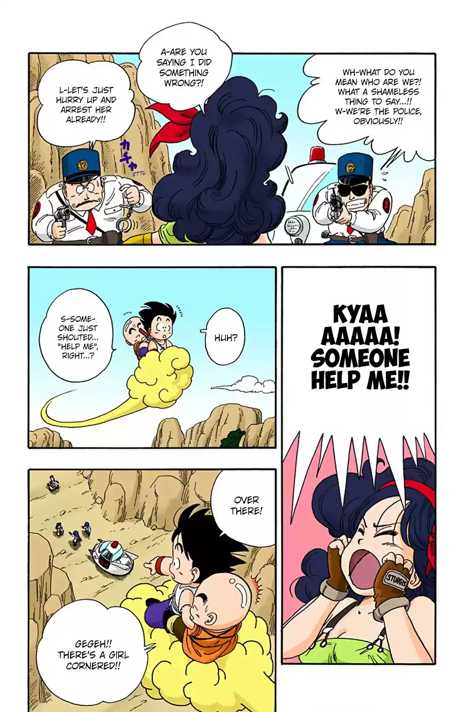 Dragon Ball Digital Colored Comics Vol. 2 Ch. 26 A Mysterious Girl