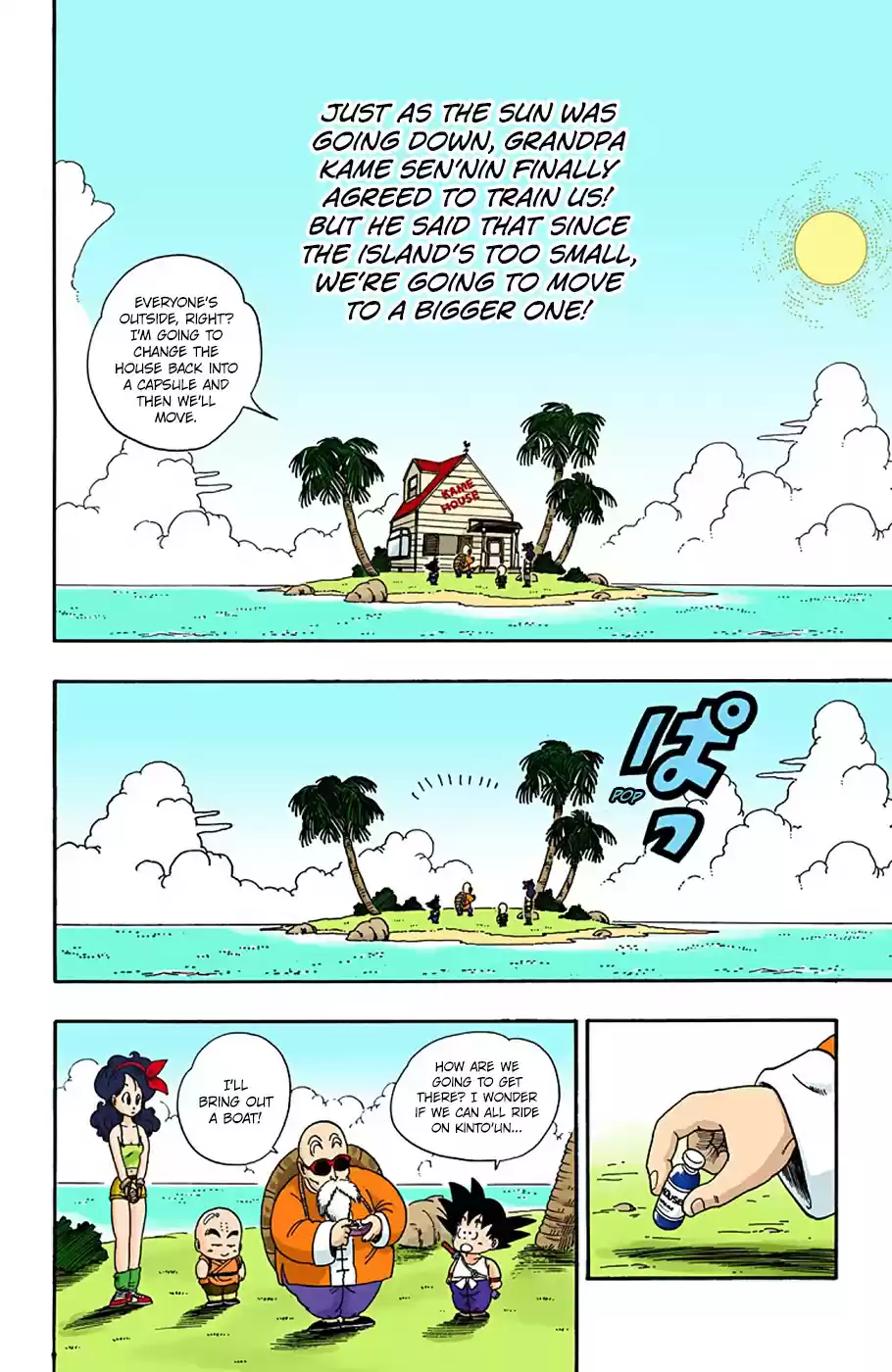 Dragon Ball Digital Colored Comics Vol. 3 Ch. 28 Training Begins!!