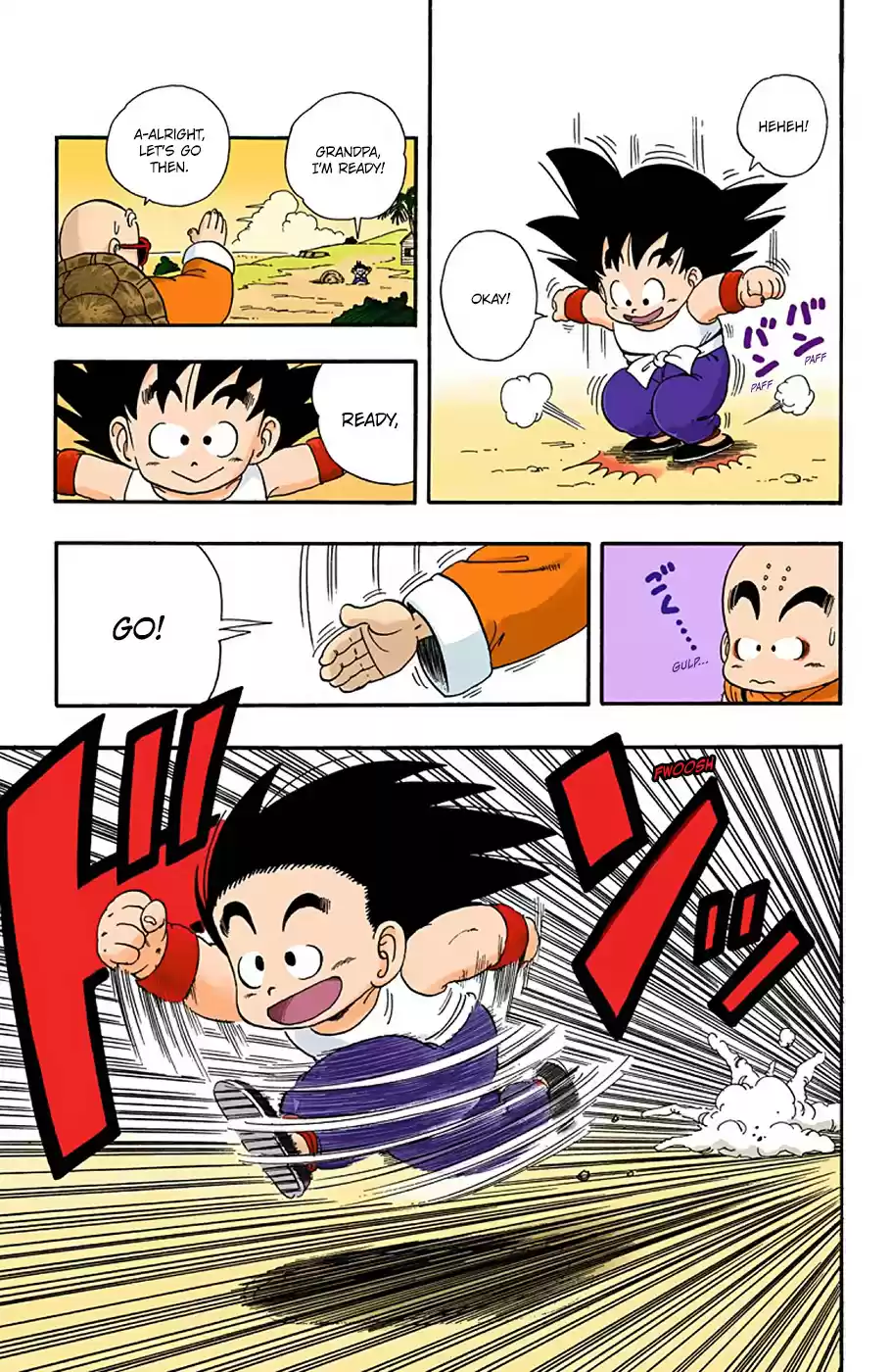 Dragon Ball Digital Colored Comics Vol. 3 Ch. 28 Training Begins!!