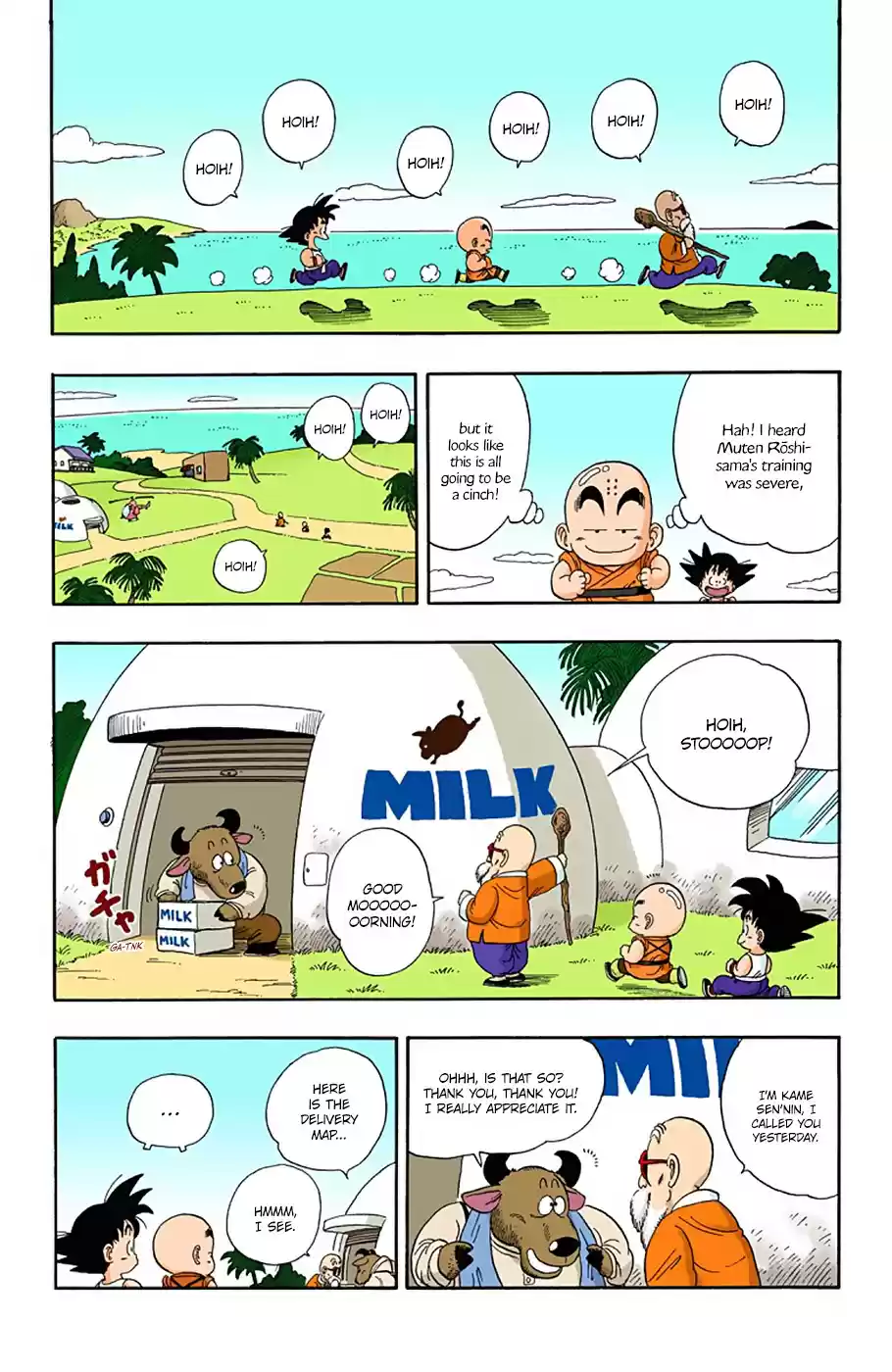 Dragon Ball Digital Colored Comics Vol. 3 Ch. 30 Milk Delivery