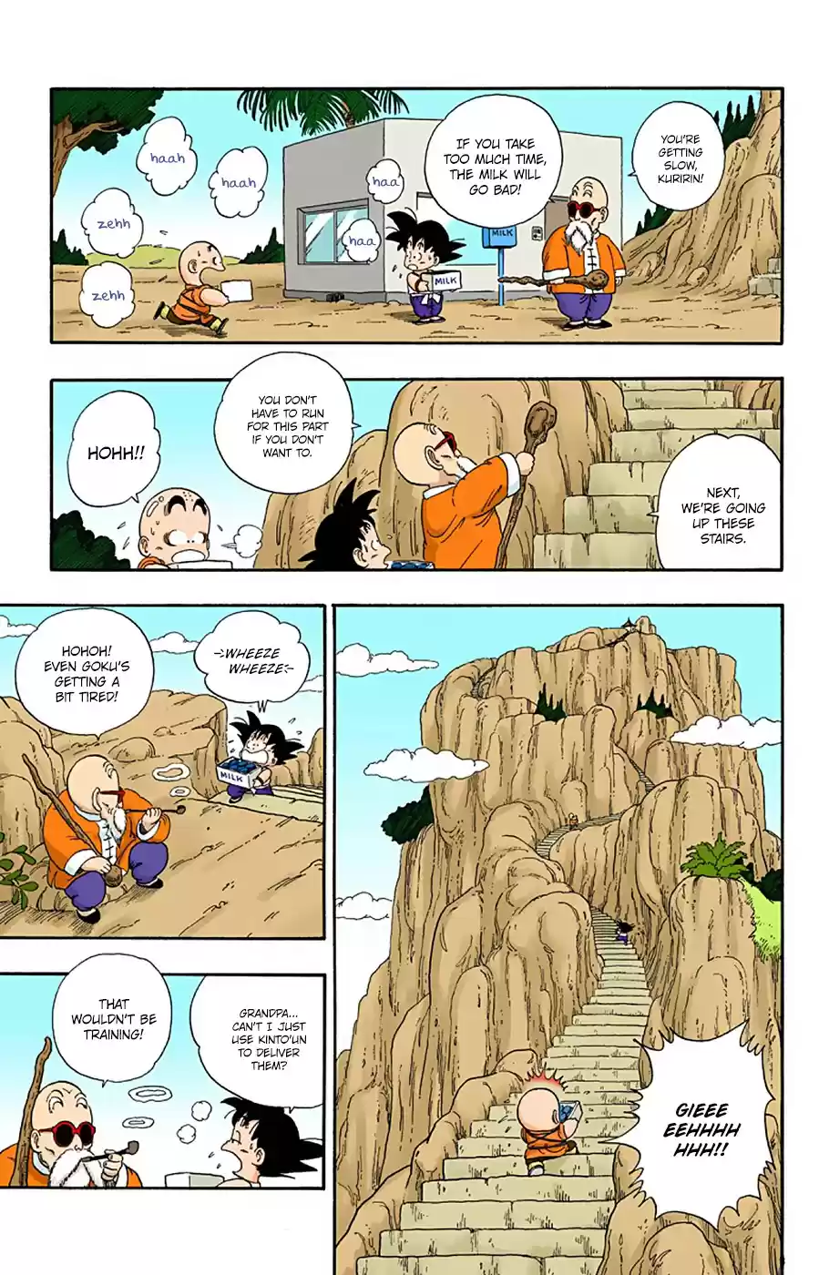 Dragon Ball Digital Colored Comics Vol. 3 Ch. 30 Milk Delivery
